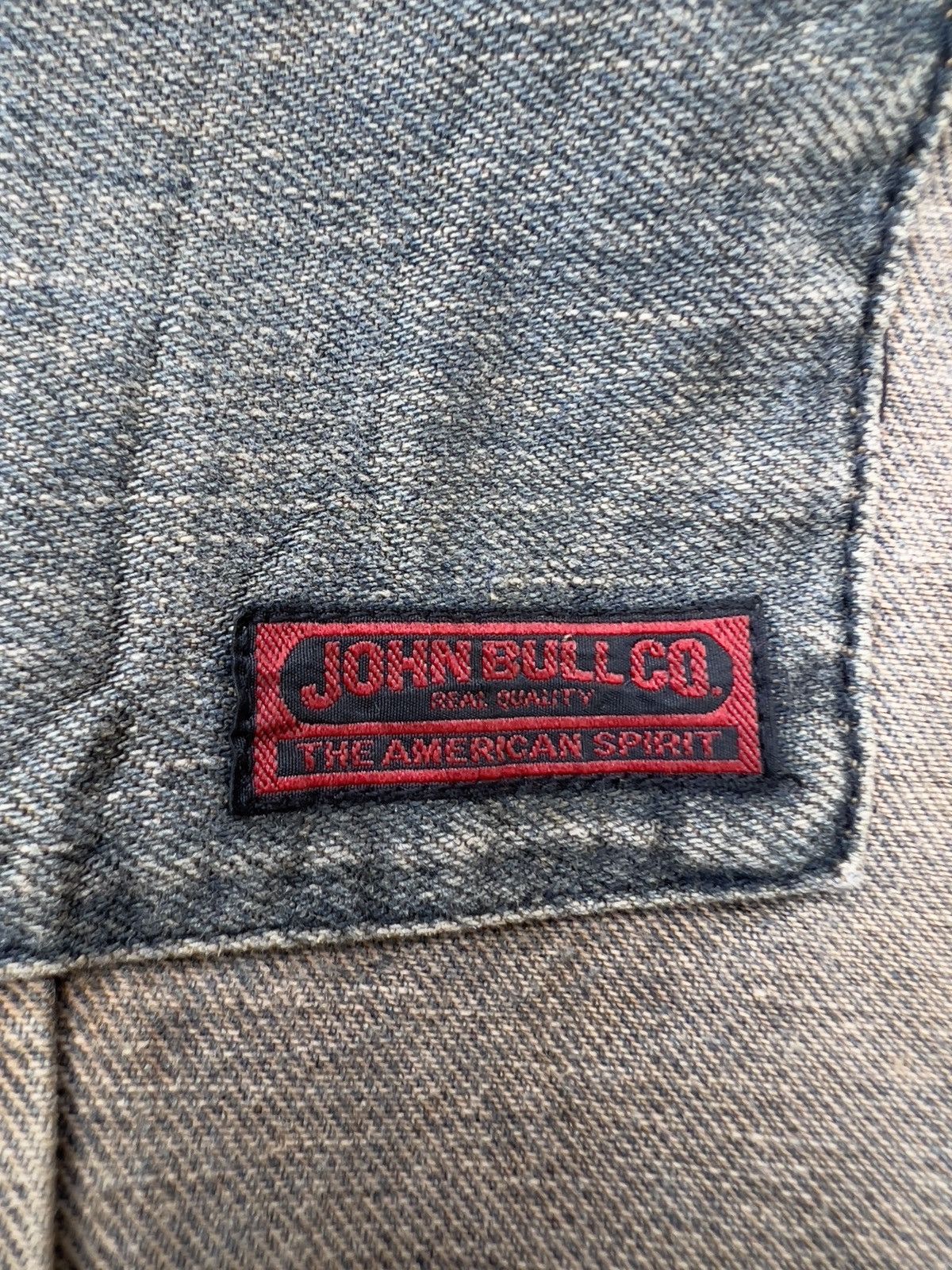 Japanese Brand Vtg John Bull Button Up Denim Jacket Size US L / EU 52-54 / 3 - 13 Thumbnail