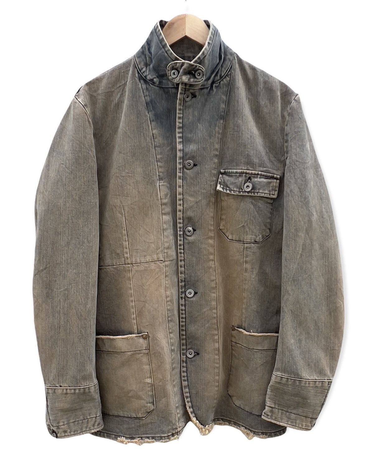 Japanese Brand Vtg John Bull Button Up Denim Jacket Size US L / EU 52-54 / 3 - 1 Thumbnail