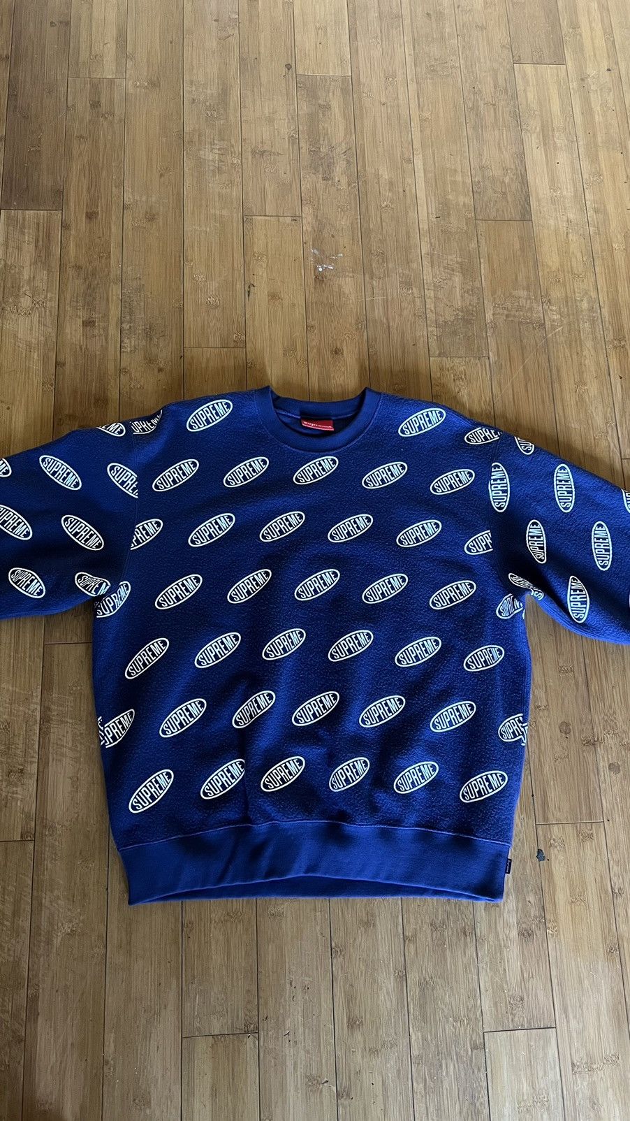 Supreme Supreme liner crewneck | Grailed 