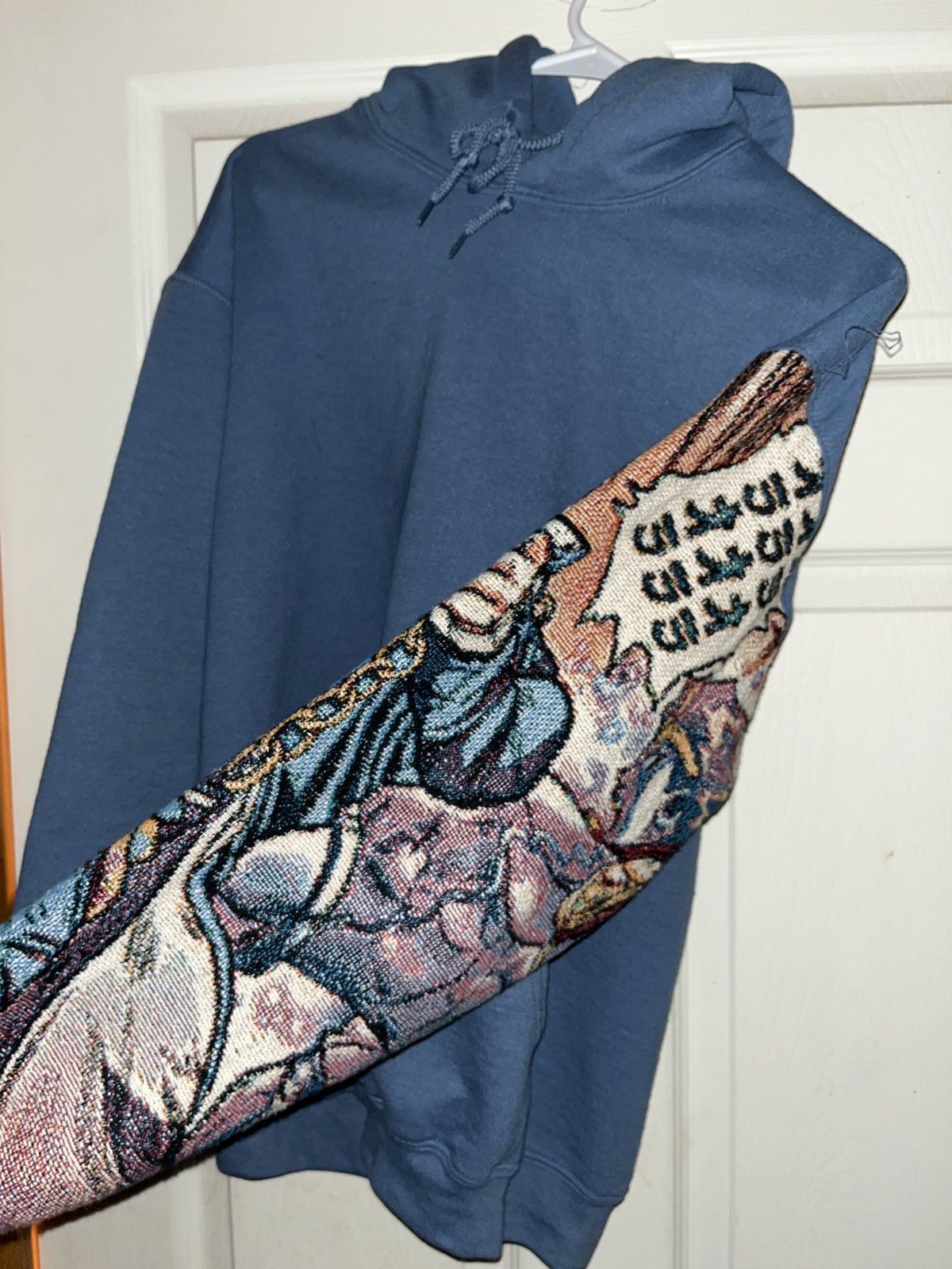 Japanese Brand Aceretrograde Jojo Bizarre Adventures Tapestry Sleeve Hoodie Size US M / EU 48-50 / 2 - 3 Thumbnail