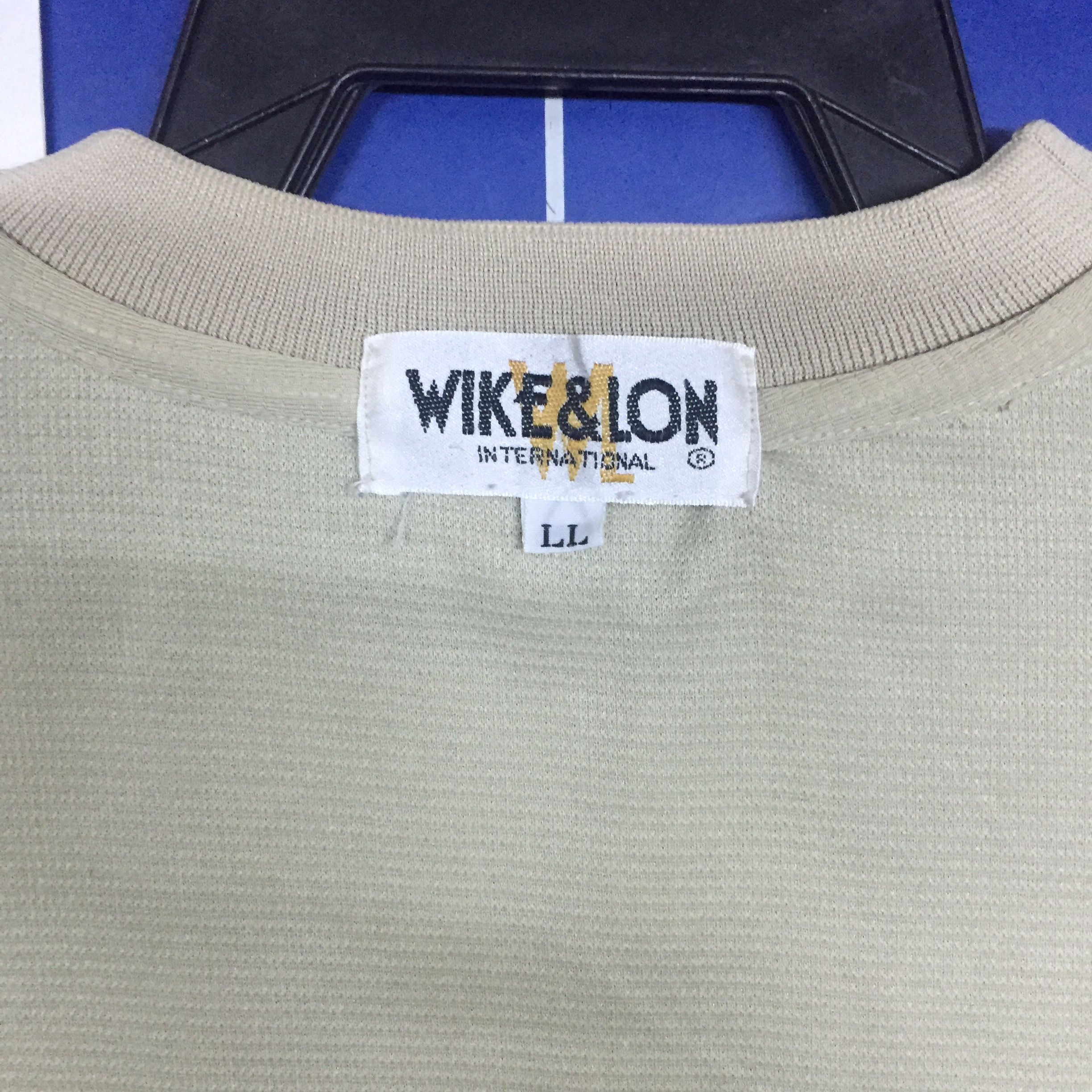 Japanese Brand × Vintage Vintage Wike And Lon Animated Embroidery Baseball T-Shirt Size US M / EU 48-50 / 2 - 5 Thumbnail