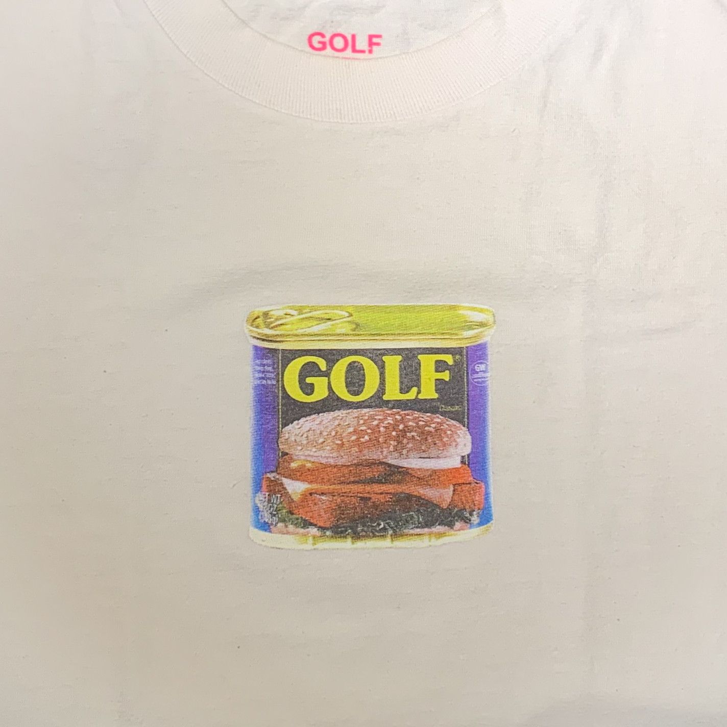 Odd Future Golf Wang Spam Tee Golf in a Can Grailed