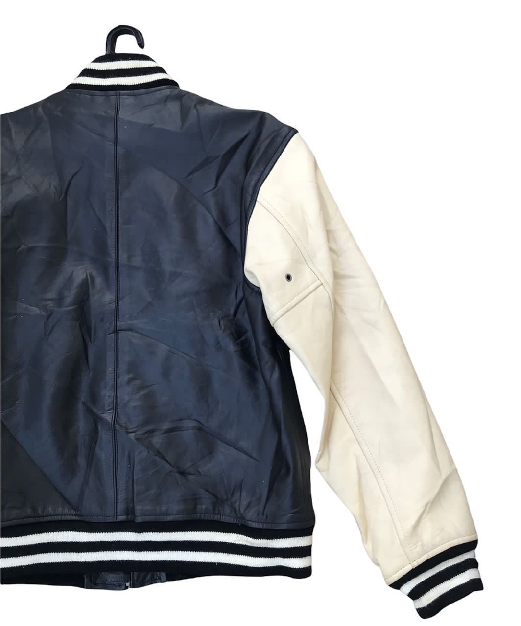 Japanese Brand Liugoo Leather Varsity Jacket Size US XL / EU 56 / 4 - 9 Thumbnail