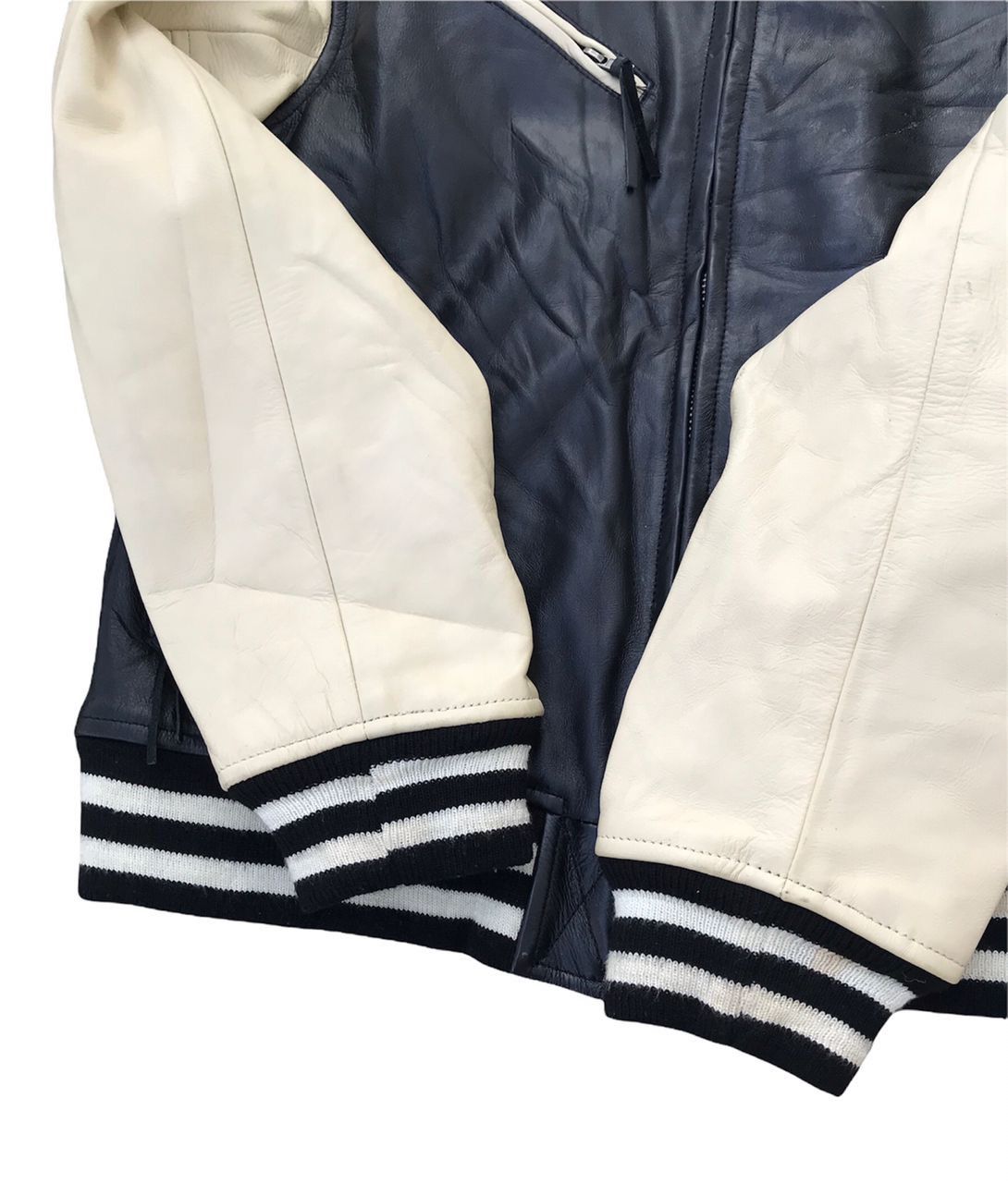 Japanese Brand Liugoo Leather Varsity Jacket Size US XL / EU 56 / 4 - 5 Thumbnail