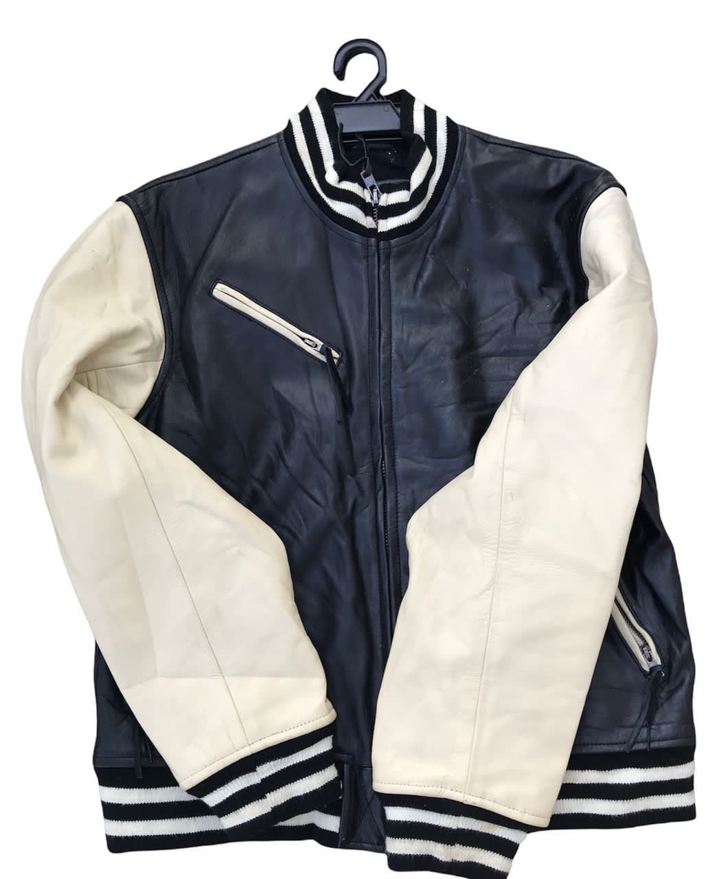 Japanese Brand Liugoo Leather Varsity Jacket Size US XL / EU 56 / 4 - 6 Thumbnail