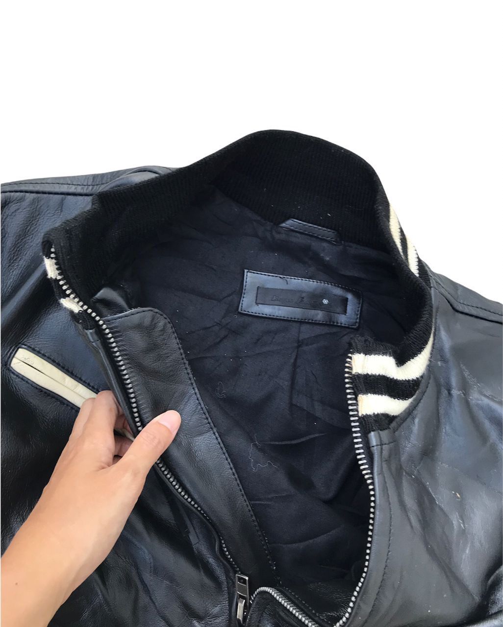 Japanese Brand Liugoo Leather Varsity Jacket Size US XL / EU 56 / 4 - 11 Thumbnail