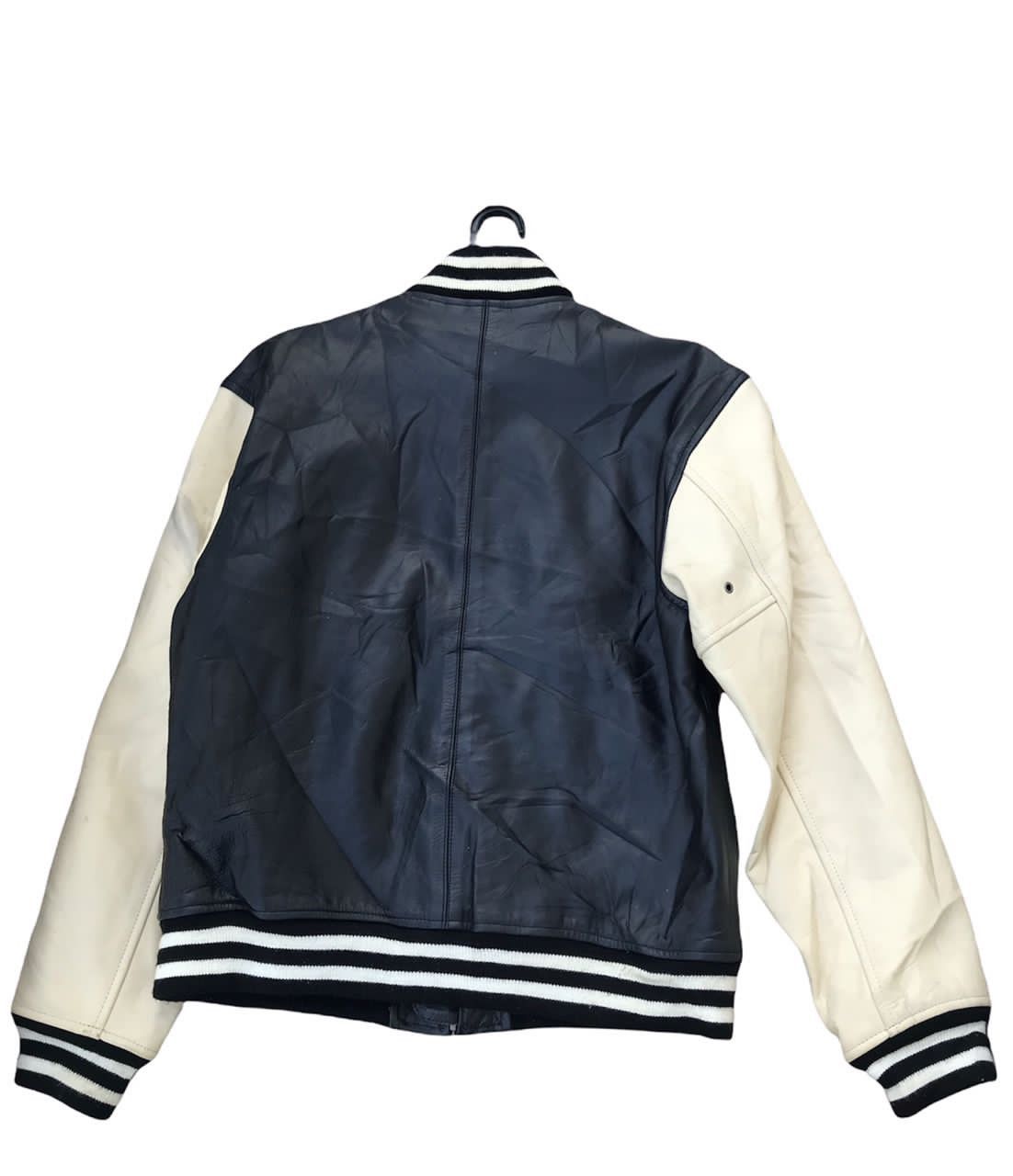 Japanese Brand Liugoo Leather Varsity Jacket Size US XL / EU 56 / 4 - 10 Thumbnail