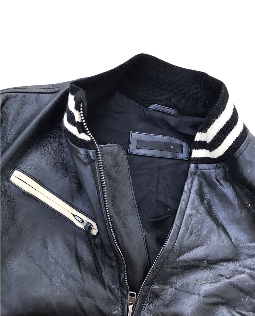 Japanese Brand Liugoo Leather Varsity Jacket Size US XL / EU 56 / 4 - 12 Thumbnail
