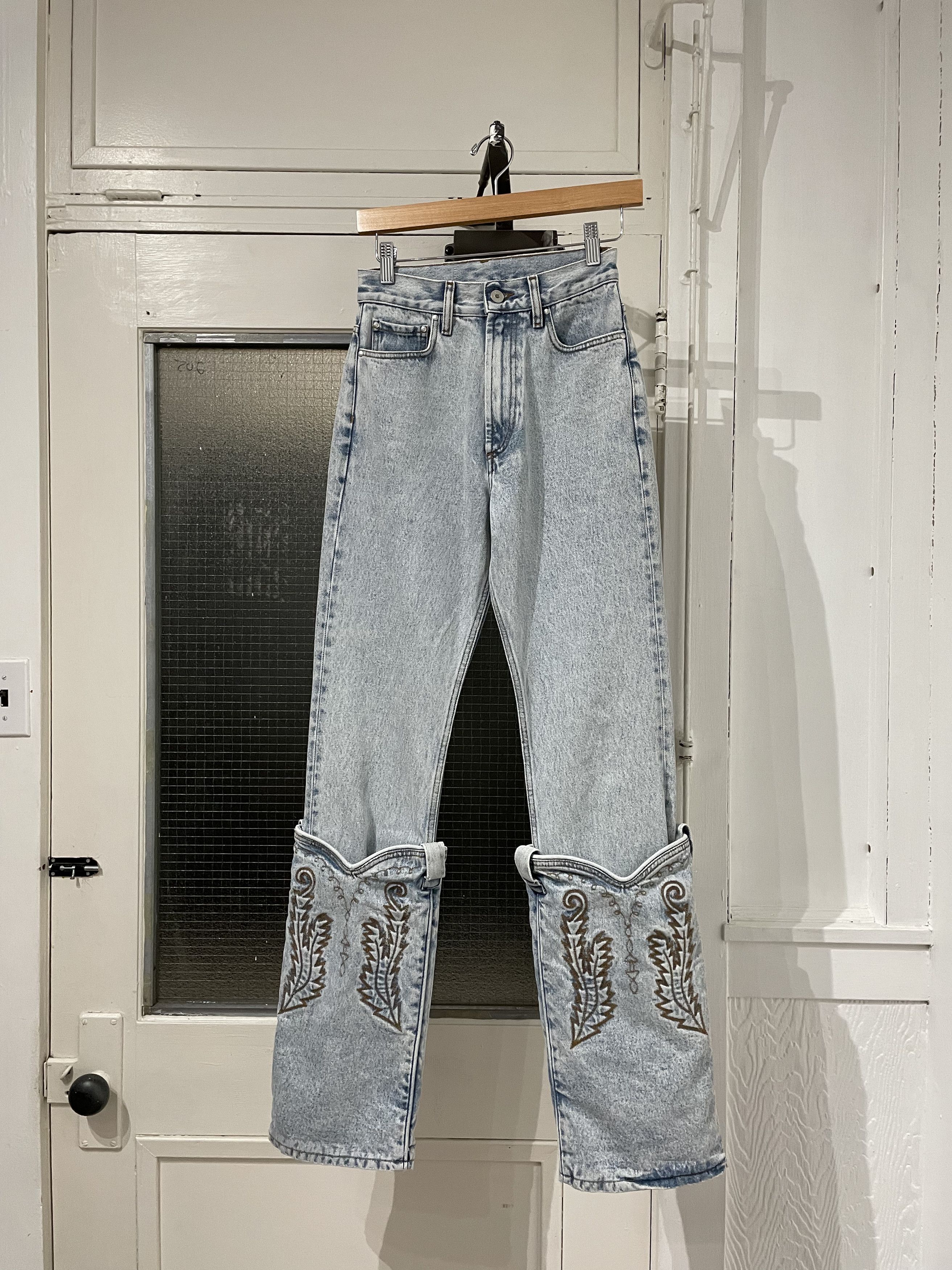 Y/Project Y/Project Cowboy Cuff Jeans | Grailed