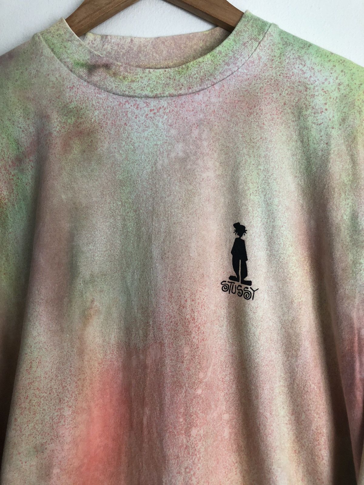 Stussy × Vintage Vintage Stussy Tie Dye Long Sleeve Shirt Size M Size US M / EU 48-50 / 2 - 3 Thumbnail