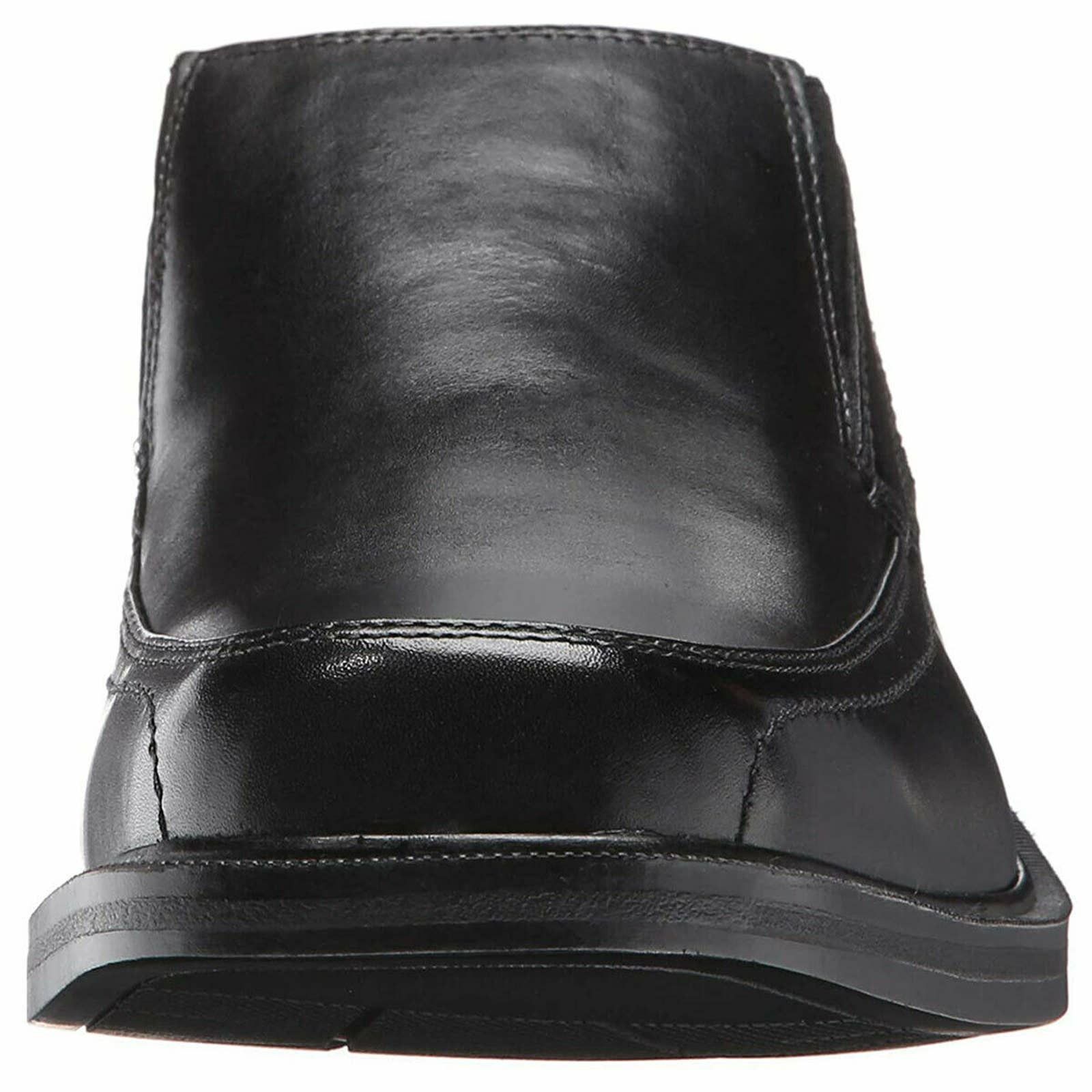 Dockers Dockers Mens Edson Leather Black Slip-On Loafers in Wide Size US 9 / EU 42 - 2 Thumbnail