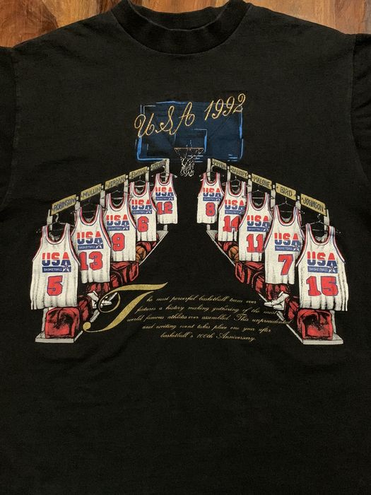 Vintage 1992 USA Dream Team Basketball Vintage Shirt | Grailed