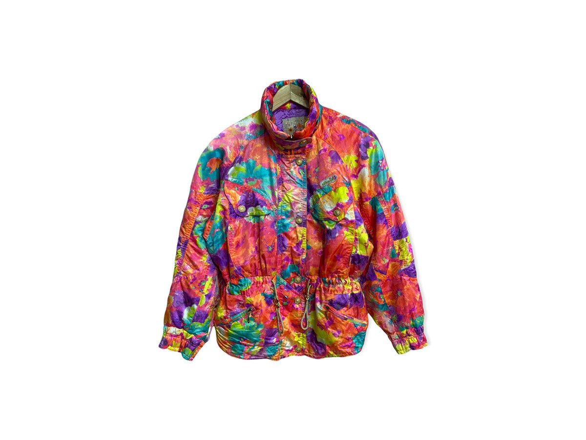 Ellesse VINTAGE ELLESSE MULTICOLOUR WOMEN SKI JACKET Size US M / EU 48-50 / 2 - 1 Thumbnail