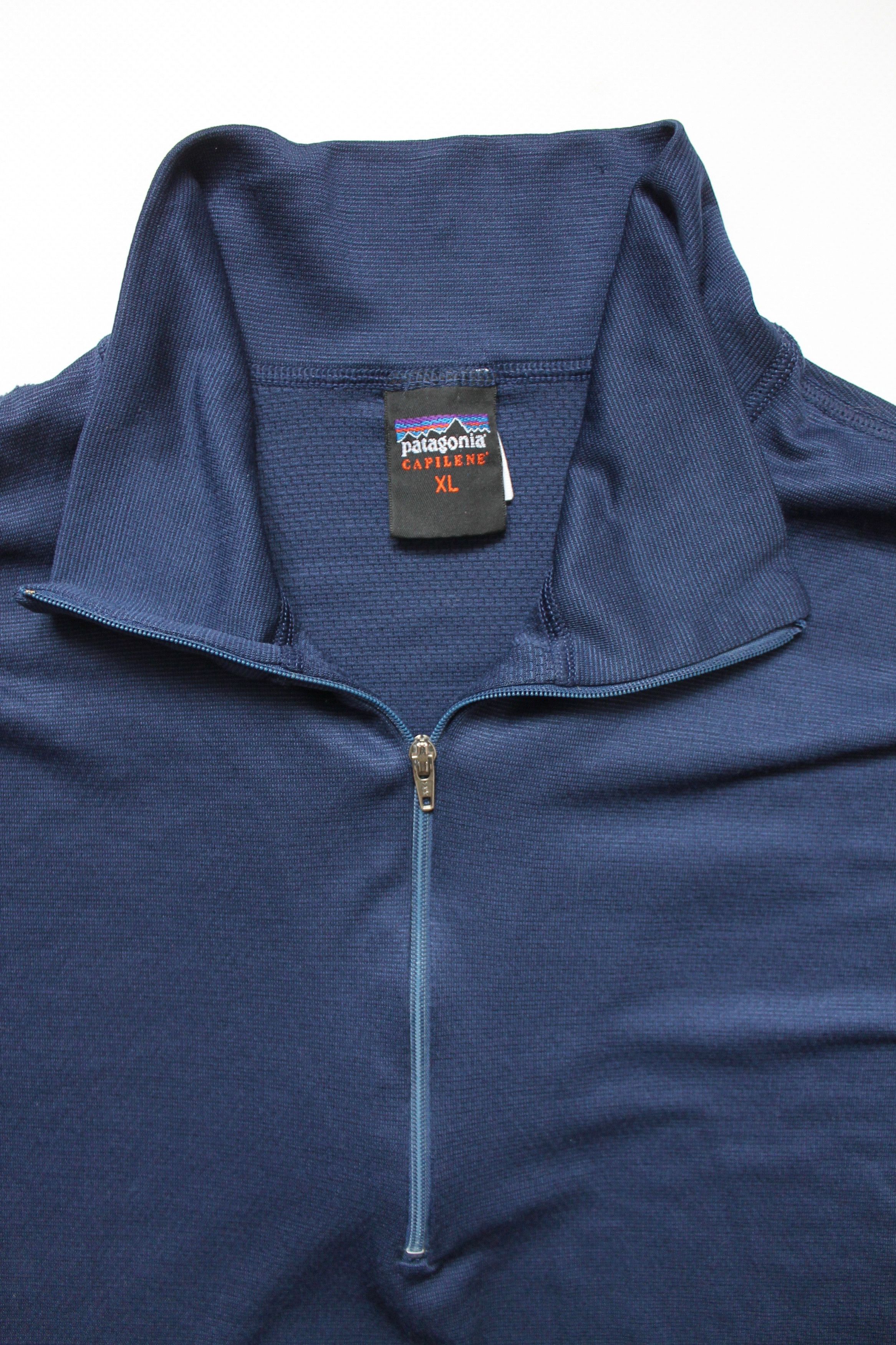 Patagonia 1999 PATAGONIA Capilene Base Layer Athletic 1/4 Zip Size US XL / EU 56 / 4 - 9 Thumbnail