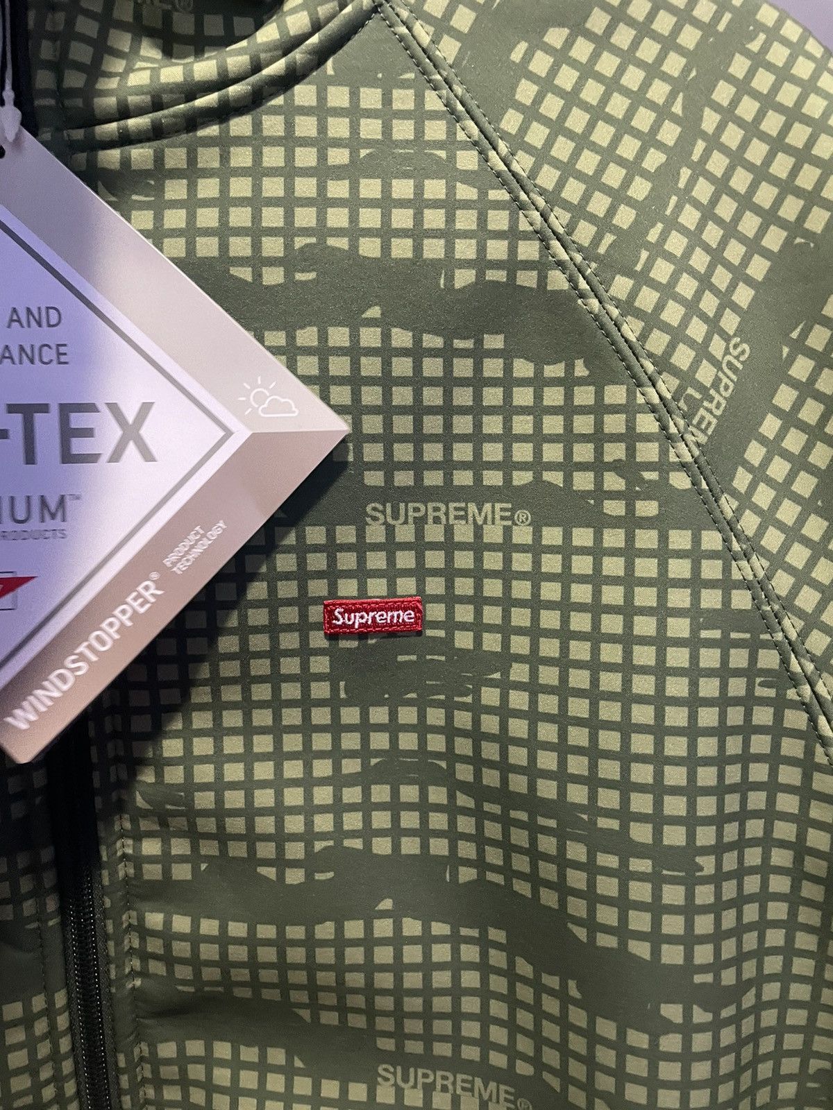 Goretex Supreme WINDSTOPPER Zip Up Hooded Sweatshirt Size US S / EU 44-46 / 1 - 3 Thumbnail