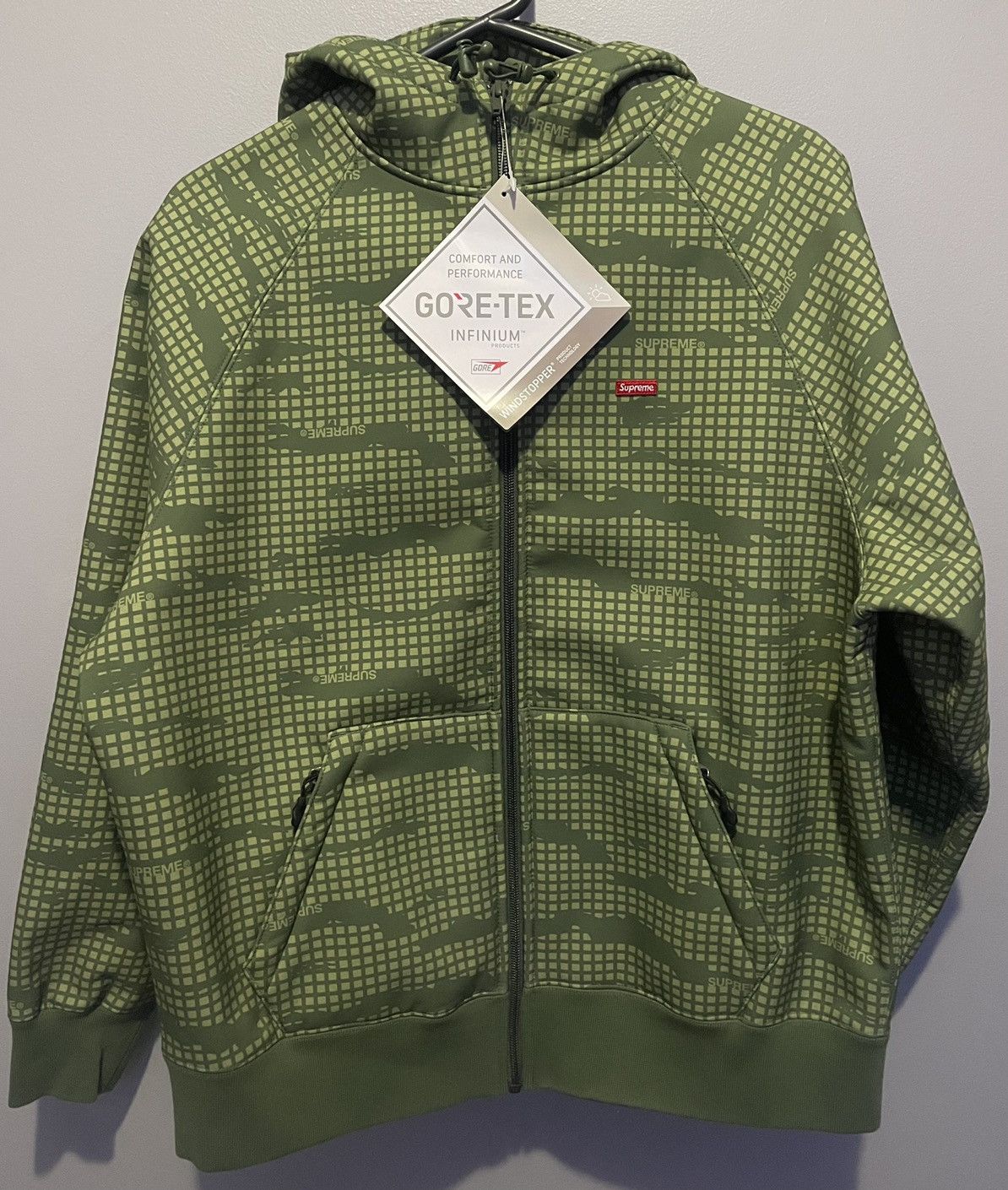 Goretex Supreme WINDSTOPPER Zip Up Hooded Sweatshirt Size US S / EU 44-46 / 1 - 1 Thumbnail