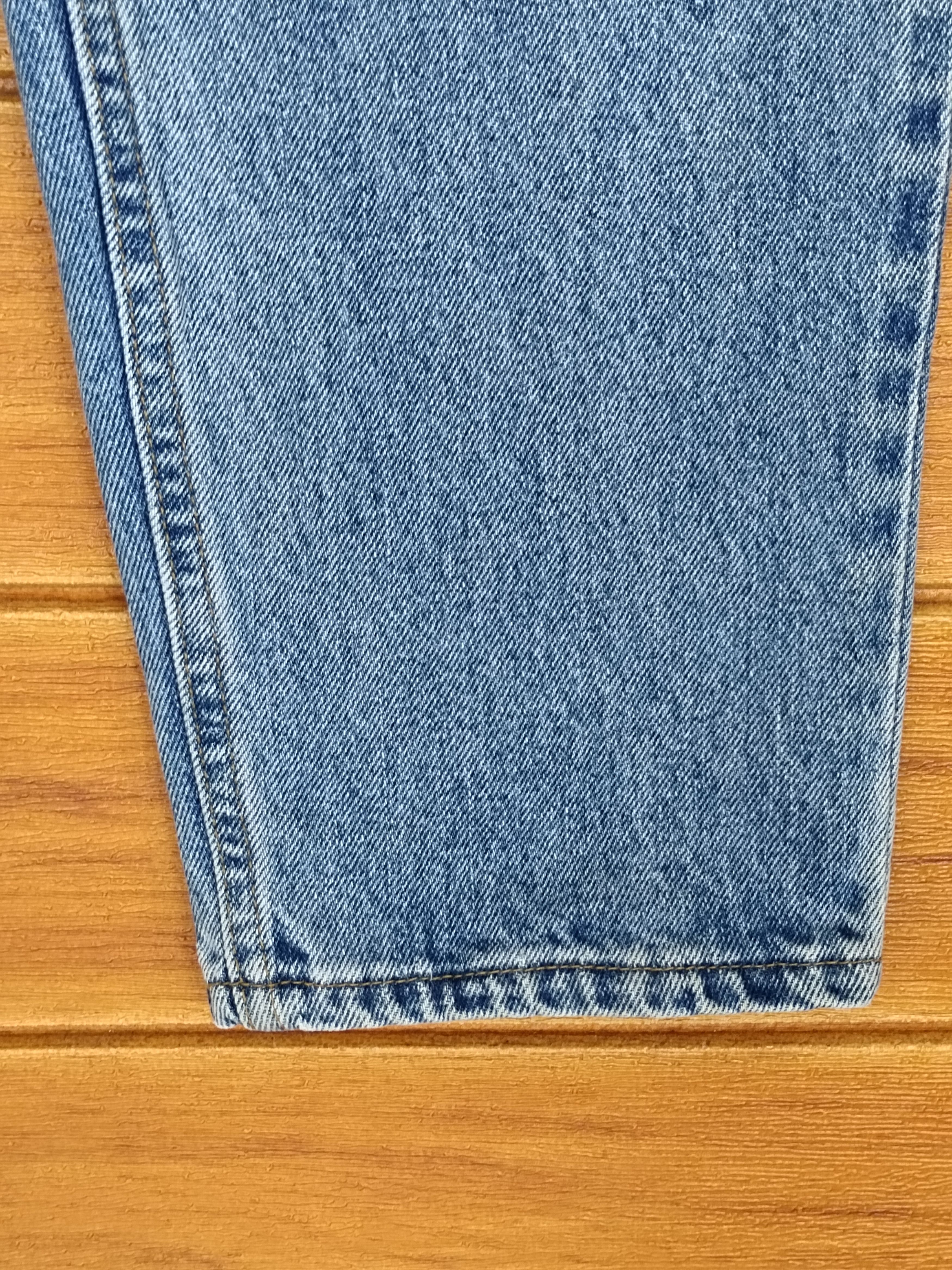 Levi's Vintage 90s LEVIS 551 Faded Blue Relaxed Fit Tapered Leg Size US 33 - 7 Thumbnail