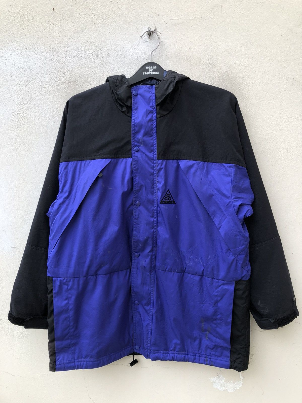 Nike ACG Vintage Nike Acg Two Tone Splattered Paint Hoodie Jacket Size US M / EU 48-50 / 2 - 4 Thumbnail