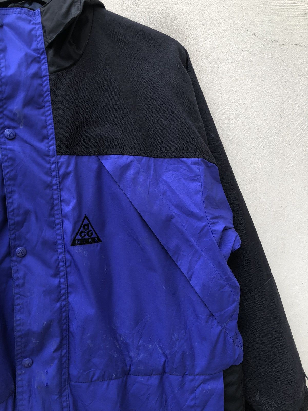 Nike ACG Vintage Nike Acg Two Tone Splattered Paint Hoodie Jacket Size US M / EU 48-50 / 2 - 5 Thumbnail