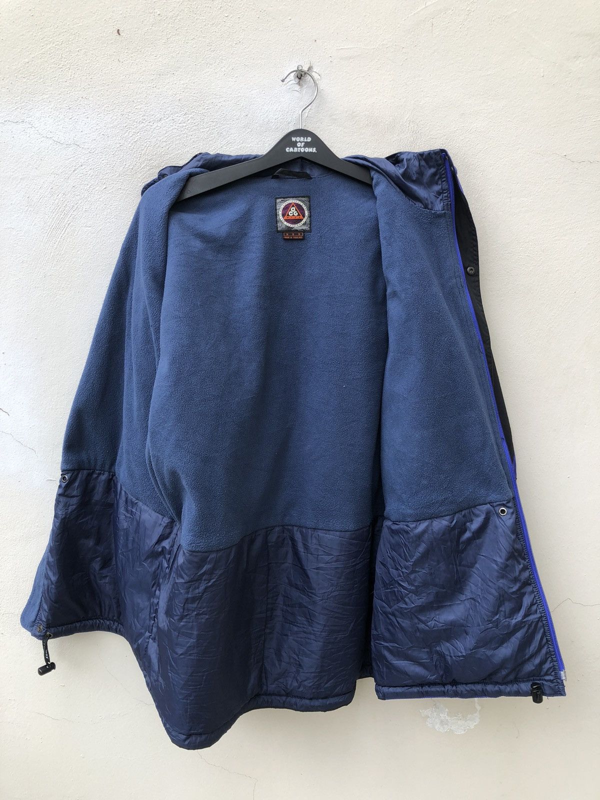 Nike ACG Vintage Nike Acg Two Tone Splattered Paint Hoodie Jacket Size US M / EU 48-50 / 2 - 18 Thumbnail