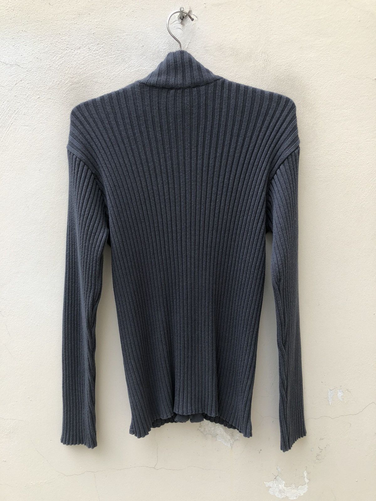 agnes b. Vintage Agnes B. Homme High Neck Stretchable Sweater Zipper Size US M / EU 48-50 / 2 - 8 Thumbnail