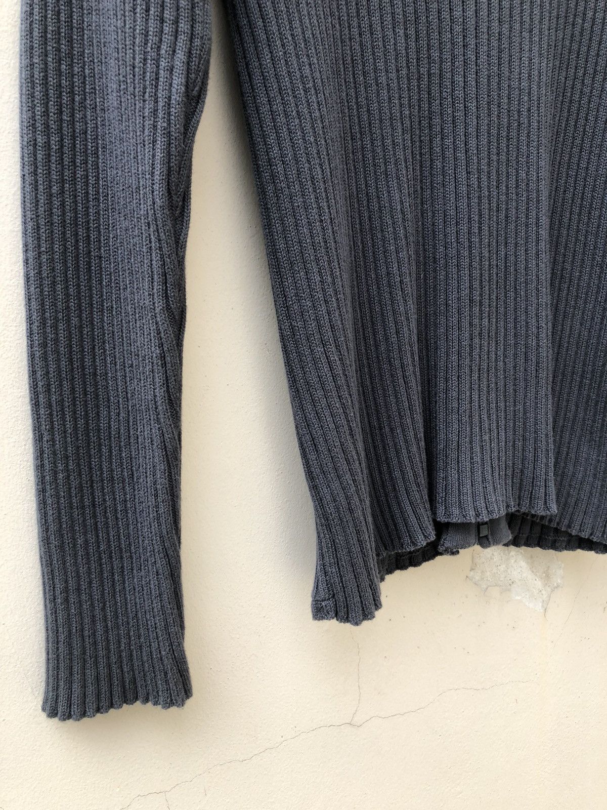 agnes b. Vintage Agnes B. Homme High Neck Stretchable Sweater Zipper Size US M / EU 48-50 / 2 - 10 Thumbnail