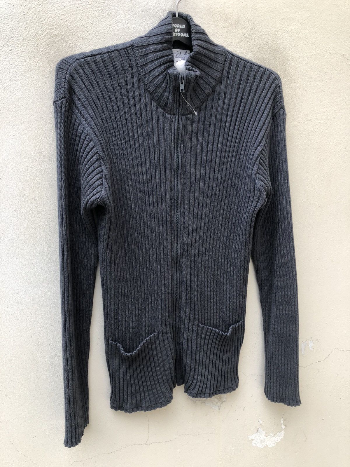 agnes b. Vintage Agnes B. Homme High Neck Stretchable Sweater Zipper Size US M / EU 48-50 / 2 - 7 Thumbnail