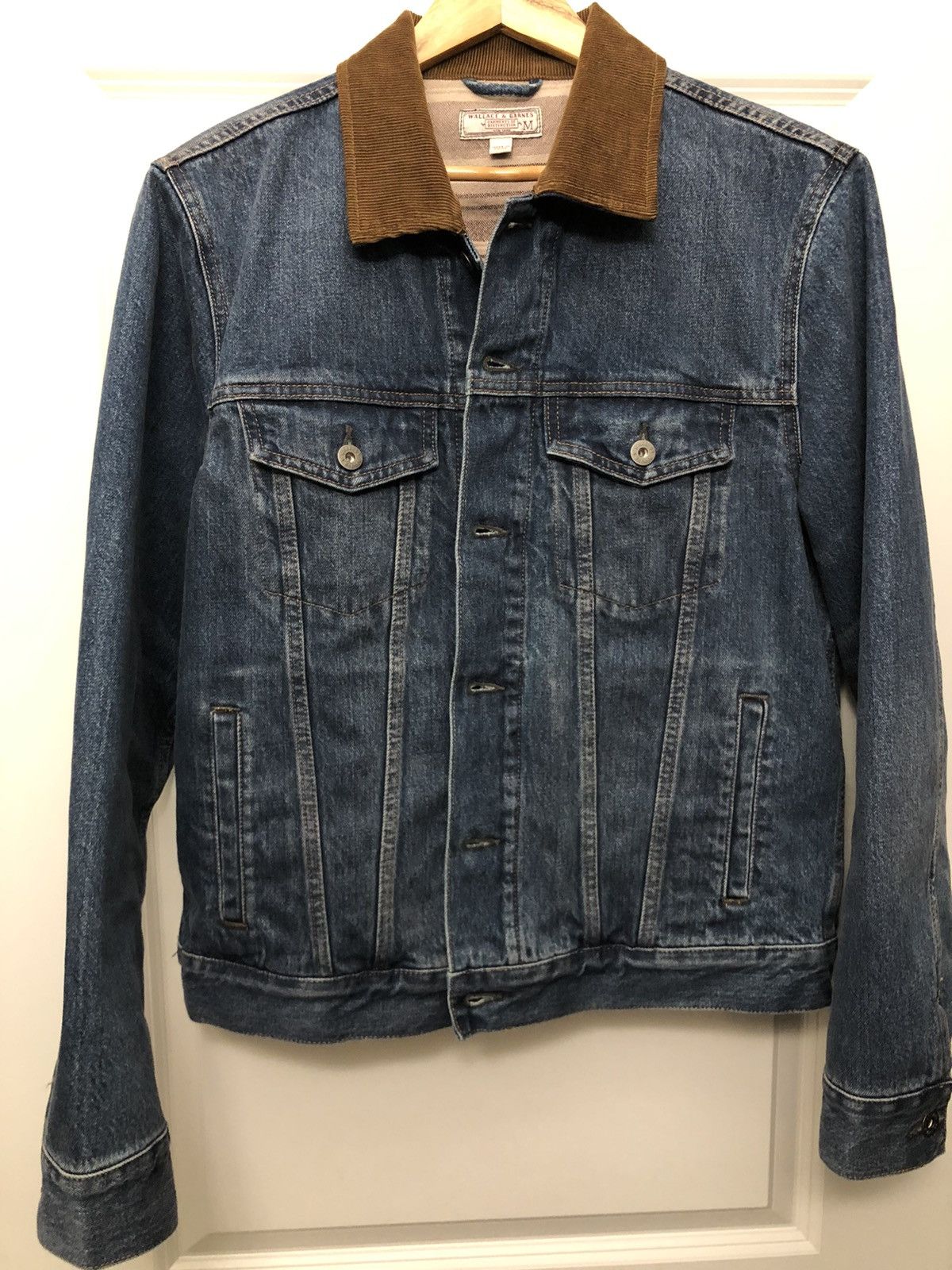 J.Crew Blanketlined denim jacket Grailed