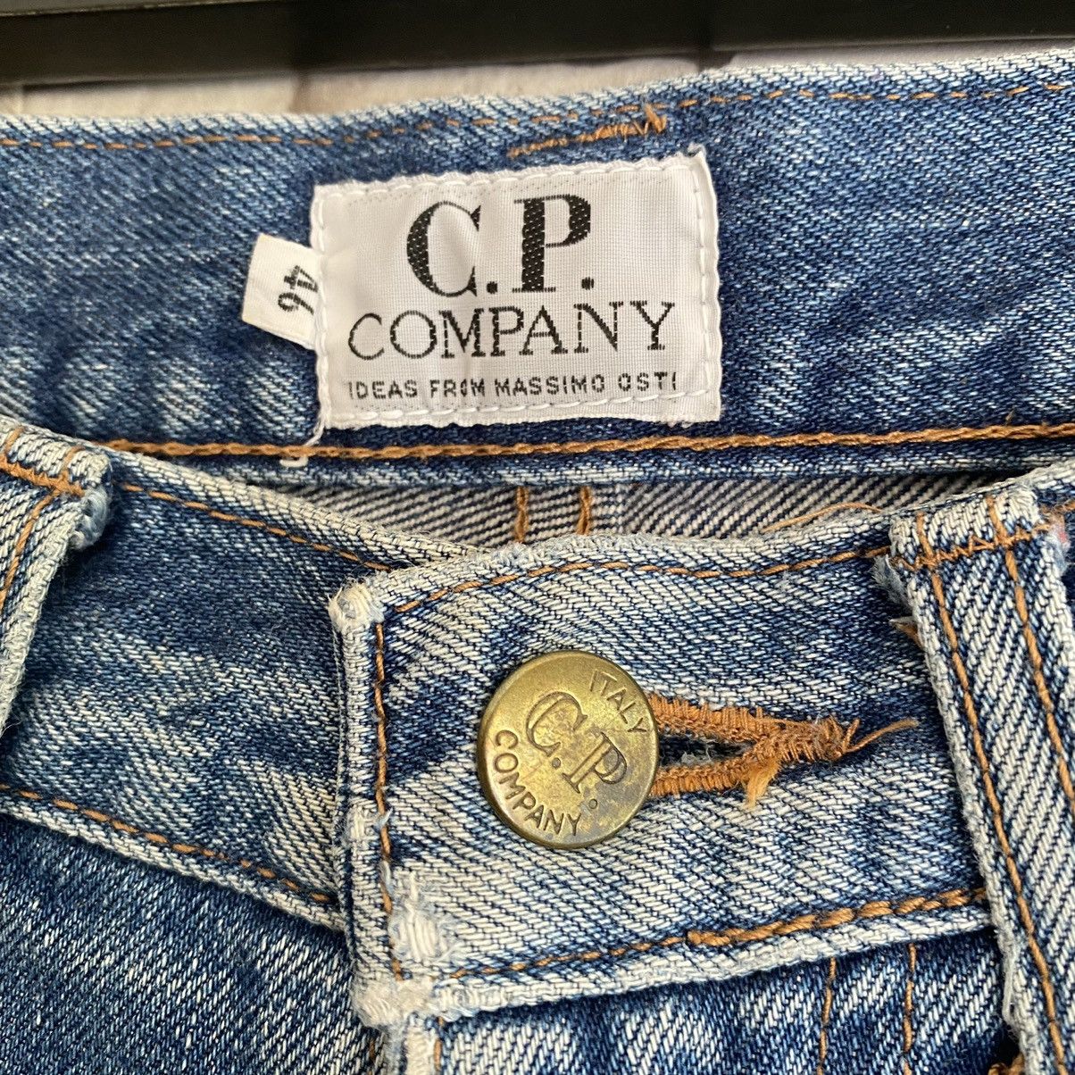 C.P. Company Vintage CP Company Distressed Denim Jeans 30x29.5 Size US 29 - 15 Thumbnail