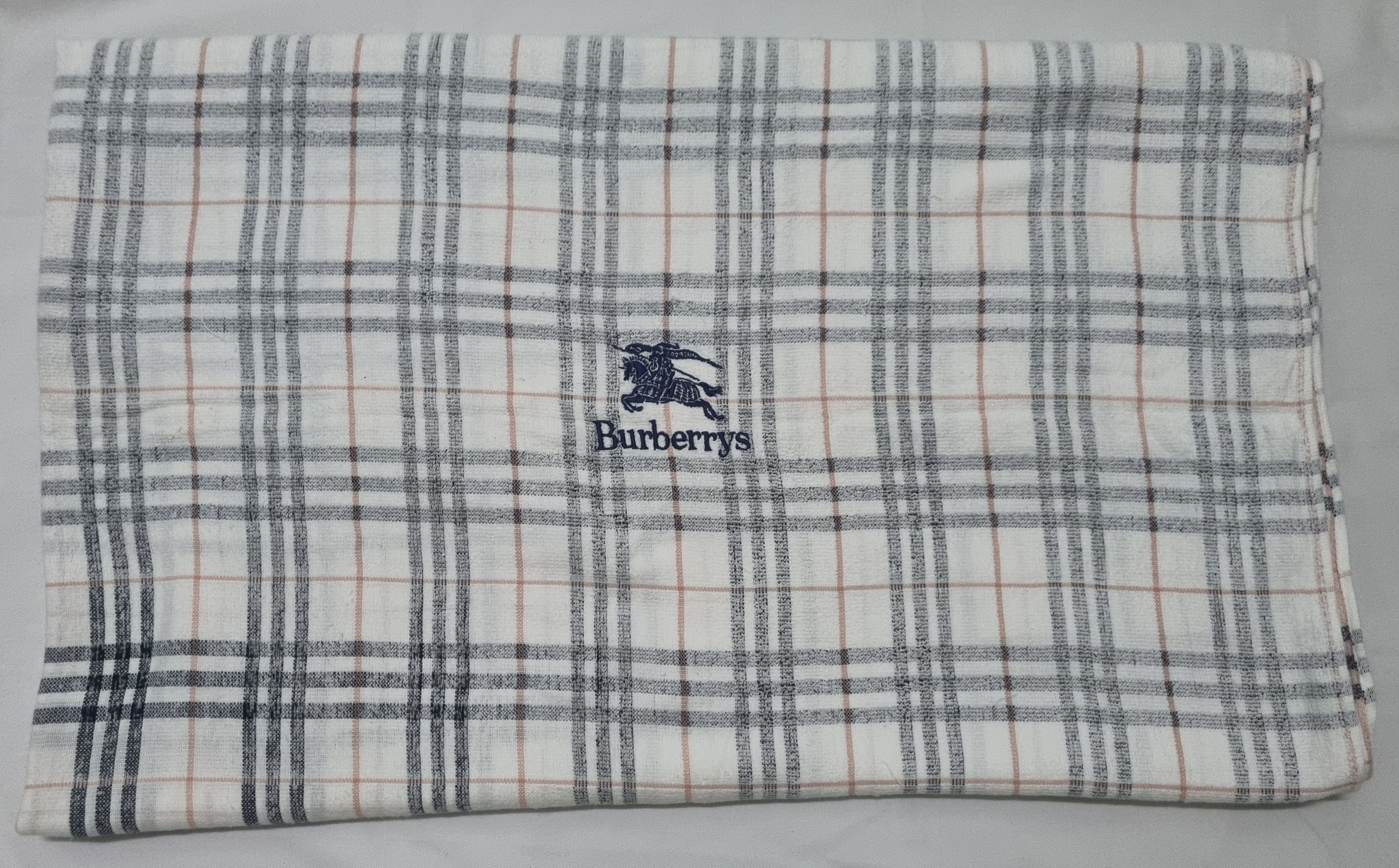 Vintage Burberrys Novacheck Blanket