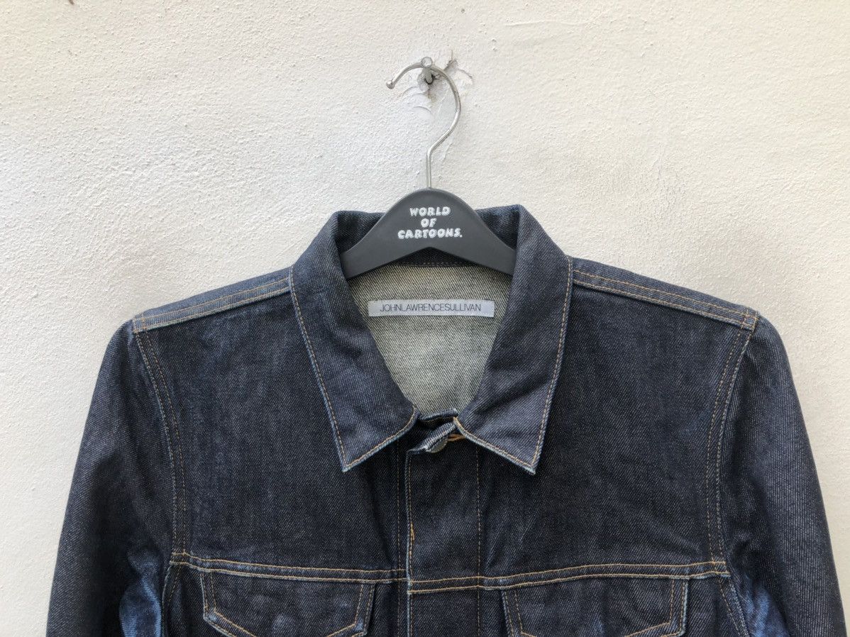 JOHN LAWRENCE SULLIVAN John Lawrence Sullivan Japan Distressed Ripped Denim Jacket Size US S / EU 44-46 / 1 - 4 Thumbnail
