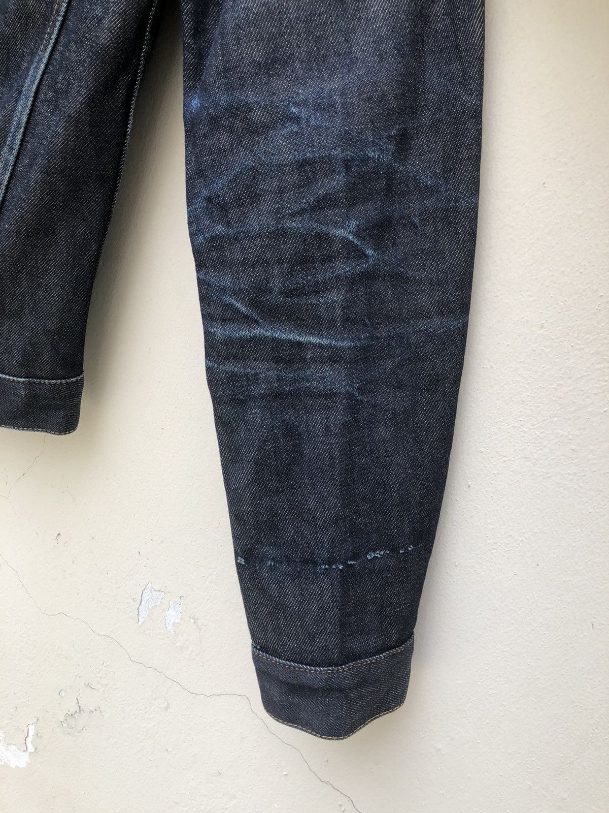 JOHN LAWRENCE SULLIVAN John Lawrence Sullivan Japan Distressed Ripped Denim Jacket Size US S / EU 44-46 / 1 - 6 Thumbnail