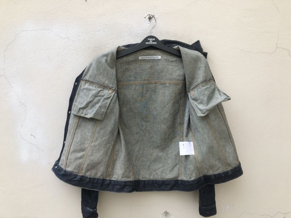 JOHN LAWRENCE SULLIVAN John Lawrence Sullivan Japan Distressed Ripped Denim Jacket Size US S / EU 44-46 / 1 - 19 Thumbnail