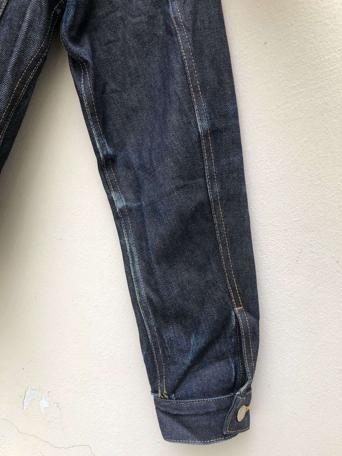 JOHN LAWRENCE SULLIVAN John Lawrence Sullivan Japan Distressed Ripped Denim Jacket Size US S / EU 44-46 / 1 - 15 Thumbnail