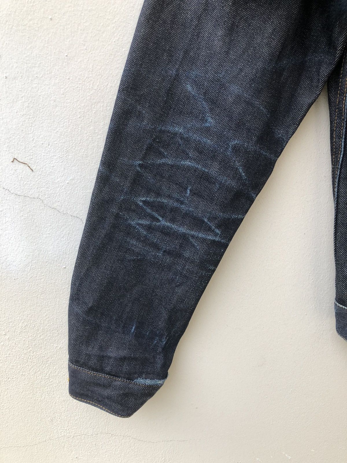 JOHN LAWRENCE SULLIVAN John Lawrence Sullivan Japan Distressed Ripped Denim Jacket Size US S / EU 44-46 / 1 - 8 Thumbnail