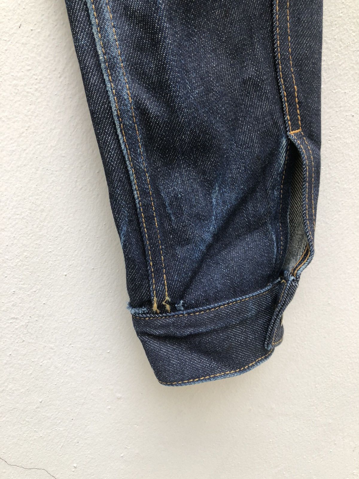 JOHN LAWRENCE SULLIVAN John Lawrence Sullivan Japan Distressed Ripped Denim Jacket Size US S / EU 44-46 / 1 - 16 Thumbnail