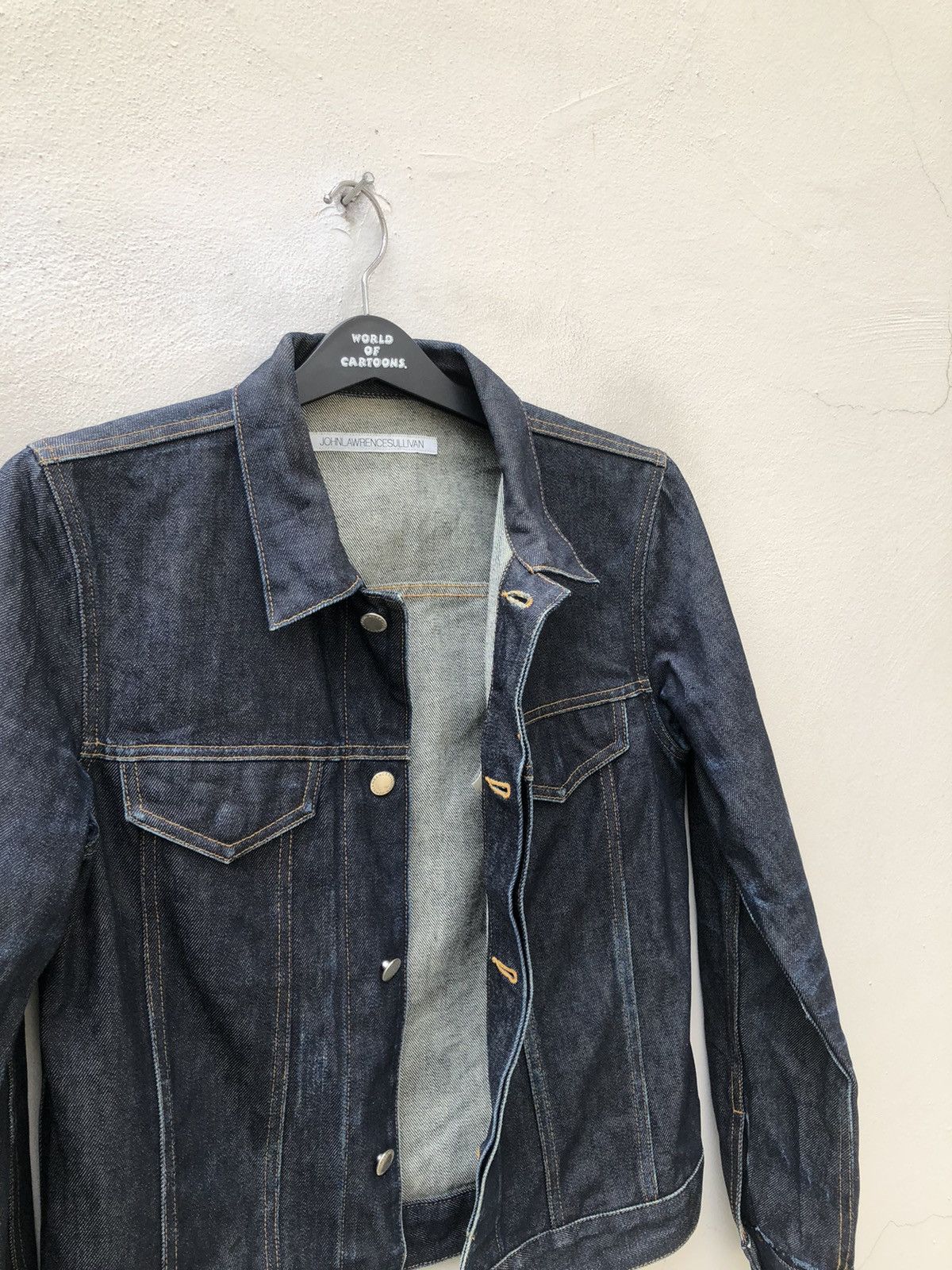 John Lawrence Sullivan Japan Distressed Ripped Denim Jacket