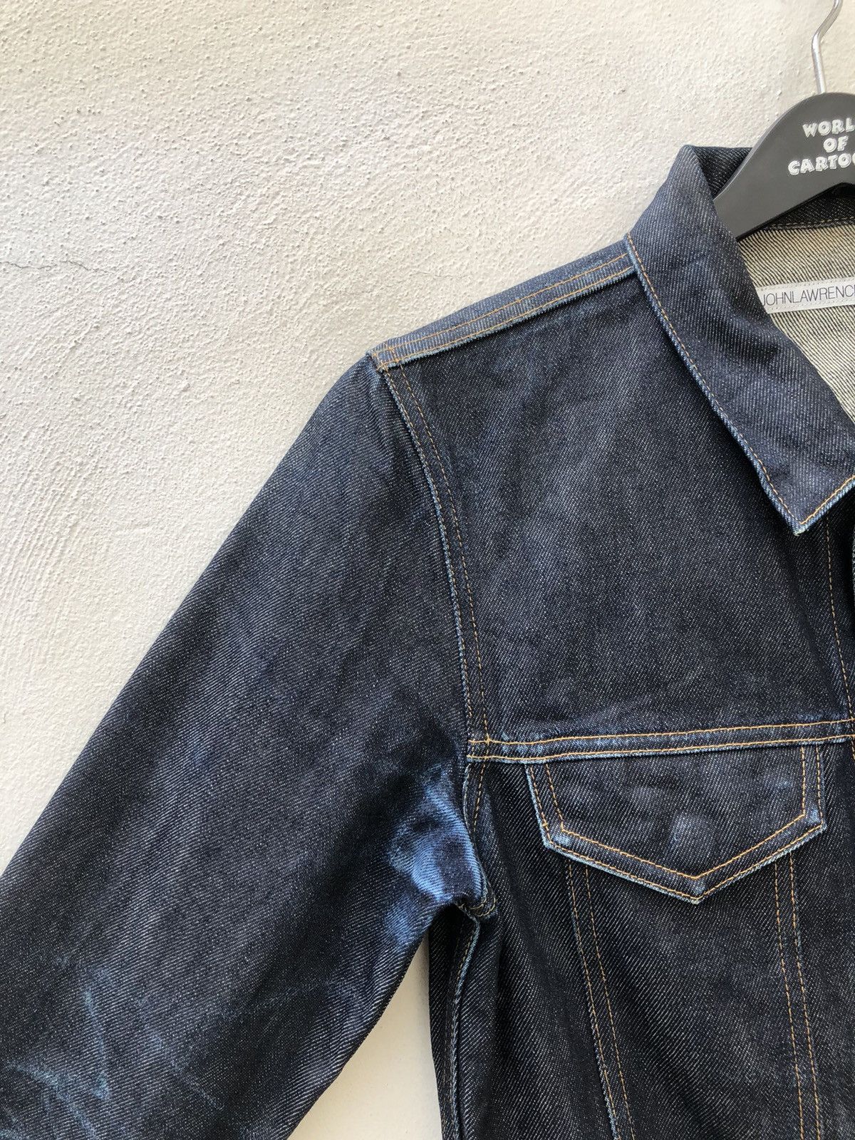 JOHN LAWRENCE SULLIVAN John Lawrence Sullivan Japan Distressed Ripped Denim Jacket Size US S / EU 44-46 / 1 - 9 Thumbnail