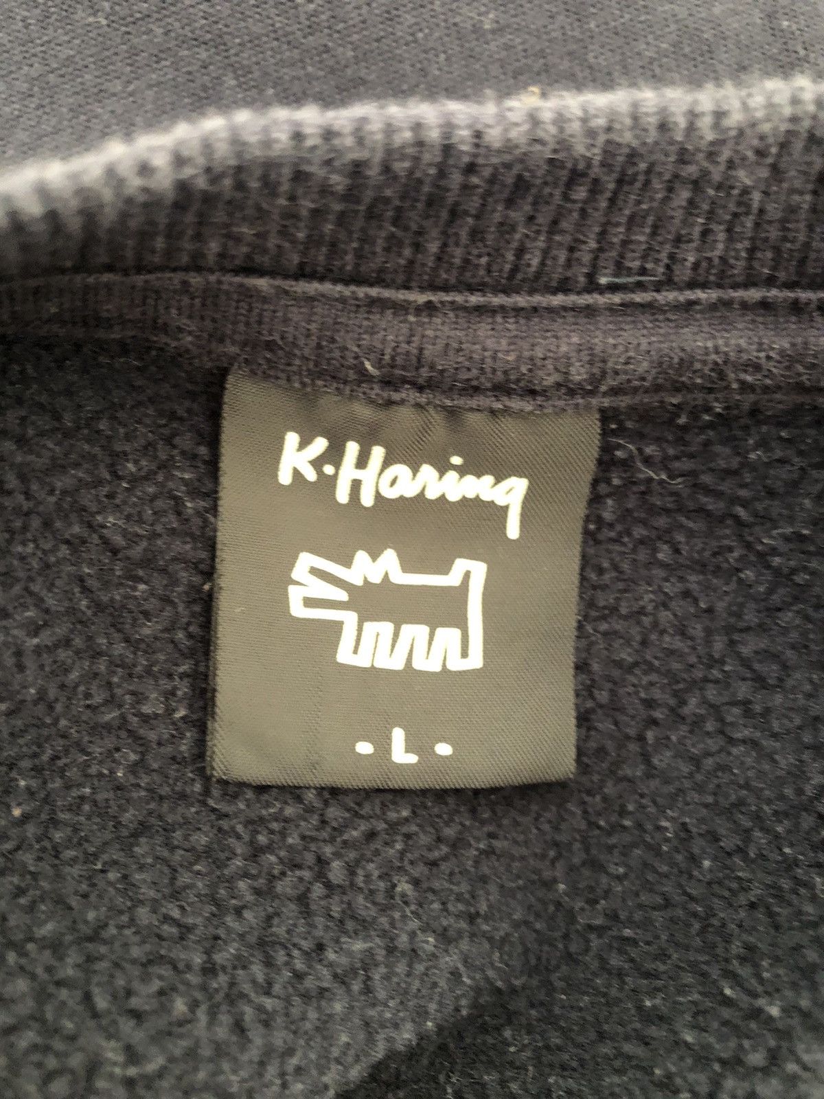 Keith Haring Vintage 2000s Keith Haring Pop Art Sweatshirt Size US L / EU 52-54 / 3 - 10 Thumbnail