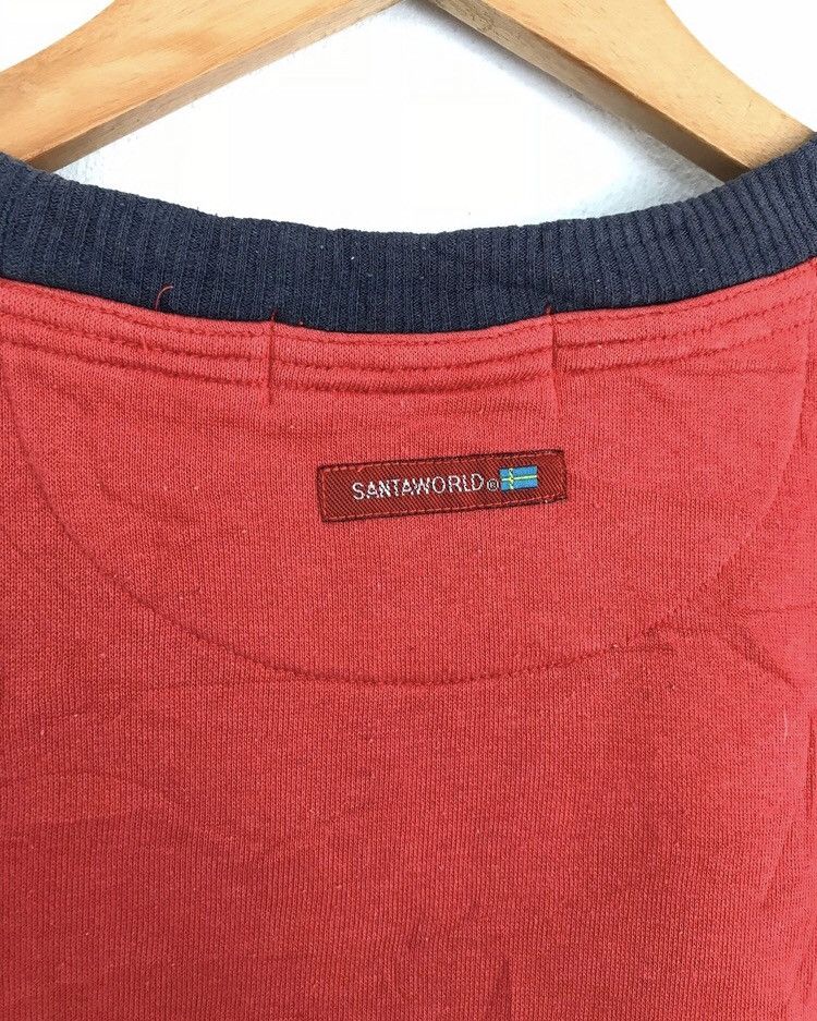Cartoon Network × Vintage Vintage 1984’s Santa World Mona Sweden Sweatshirt Size US L / EU 52-54 / 3 - 7 Thumbnail