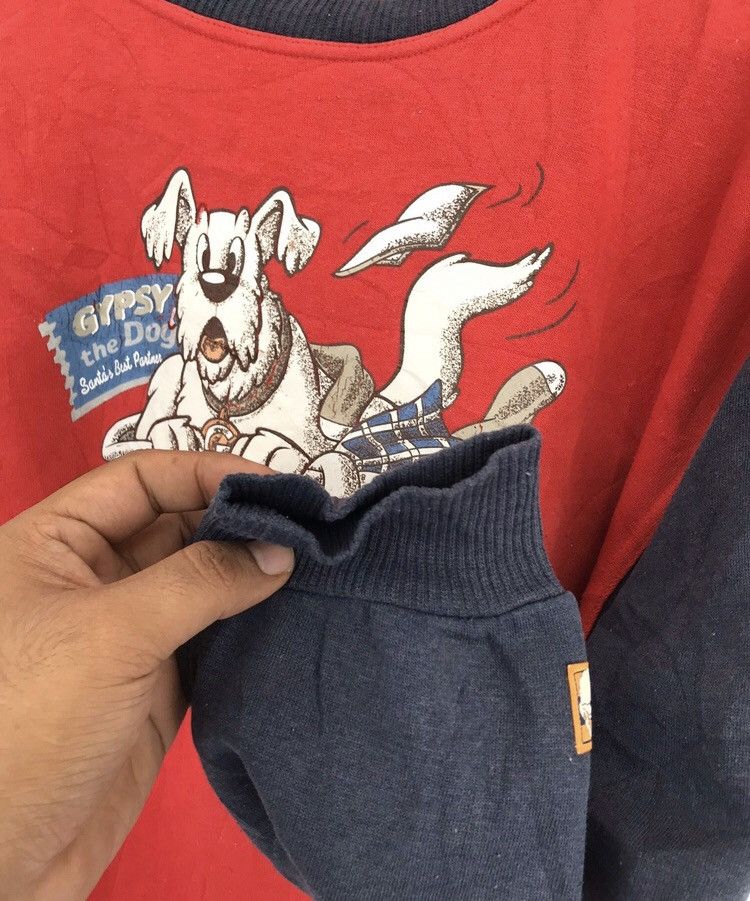 Cartoon Network × Vintage Vintage 1984’s Santa World Mona Sweden Sweatshirt Size US L / EU 52-54 / 3 - 6 Thumbnail