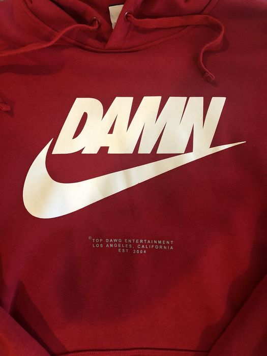 Kendrick lamar store nike damn hoodie