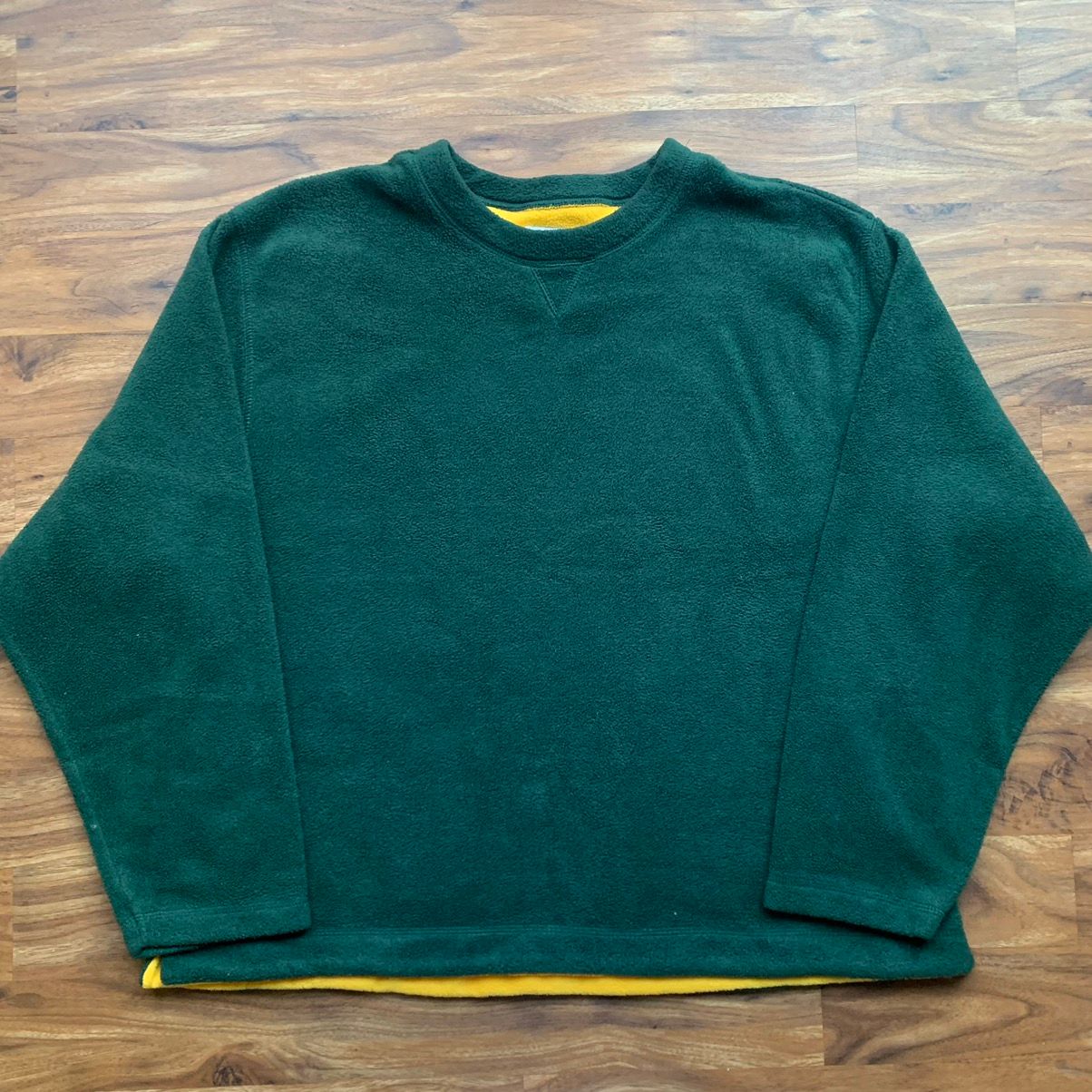 Vintage vintage 90s green fleece | Grailed
