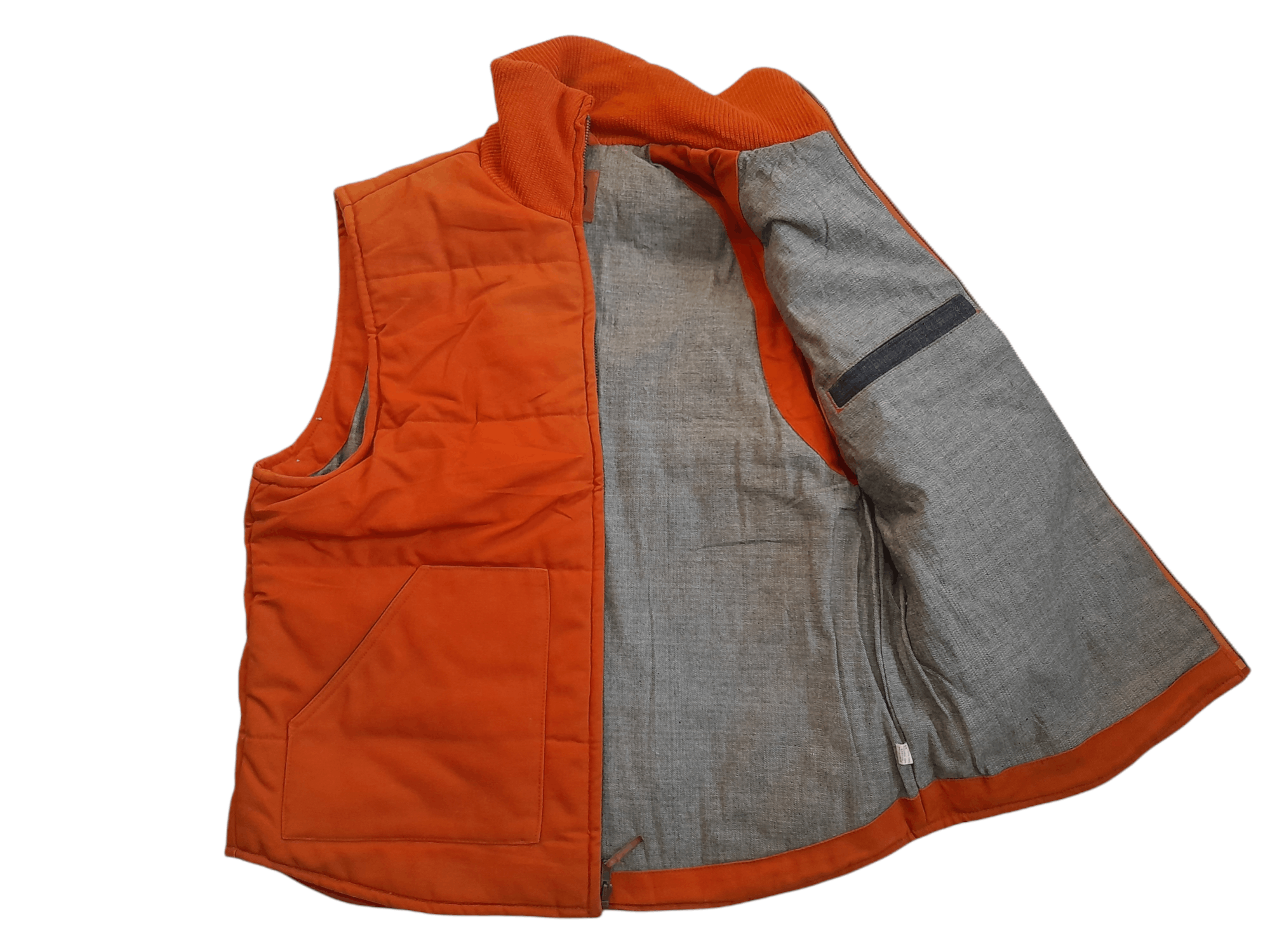 Gap GAP 2000 Puffle Denim Duck Canvas Vest (D640) Size US M / EU 48-50 / 2 - 1 Thumbnail