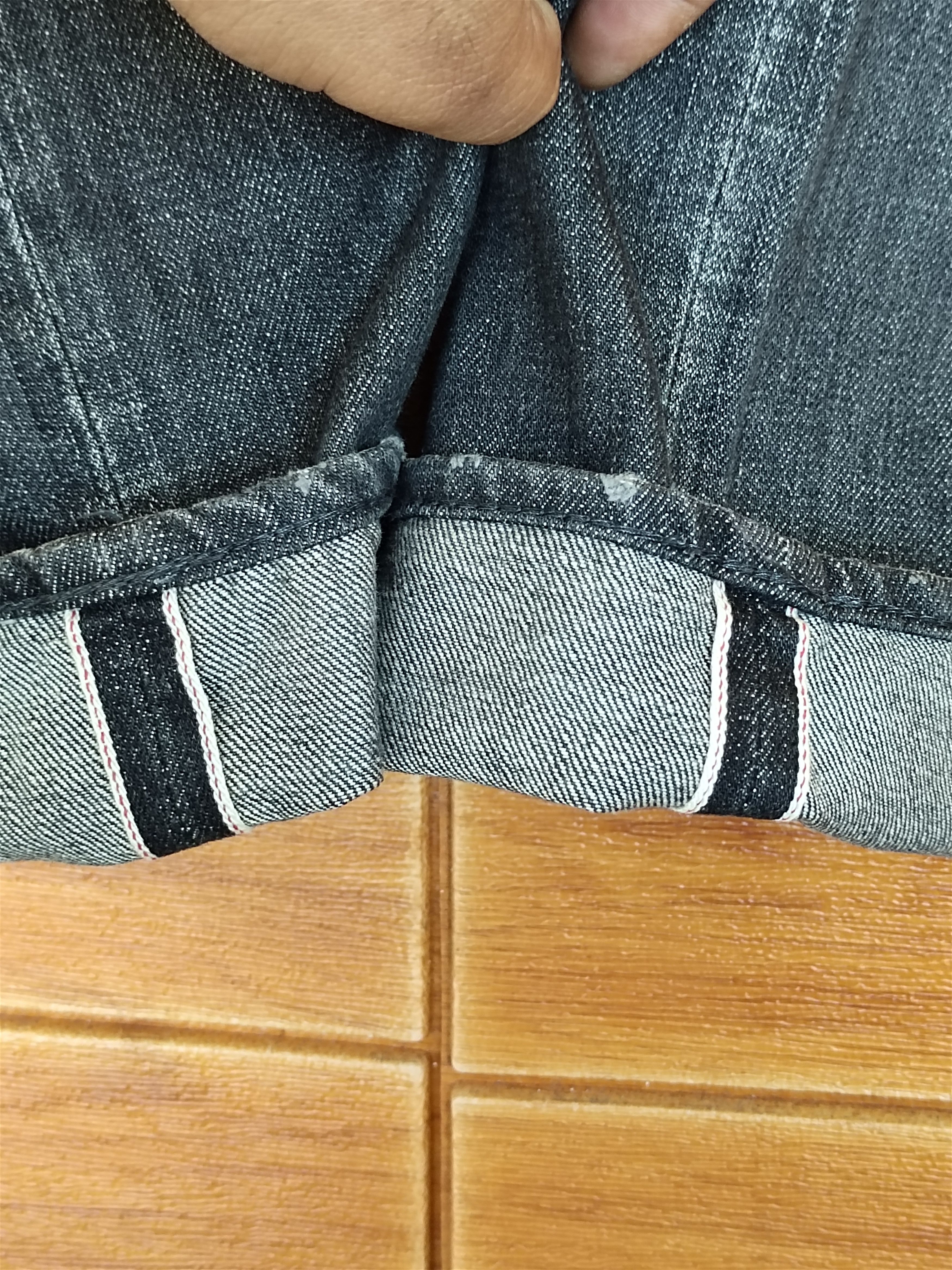 Hysteric Glamour SHIPS JET BLUE Ripped Selvedge Denim Jeans Size US 32 / EU 48 - 13 Thumbnail