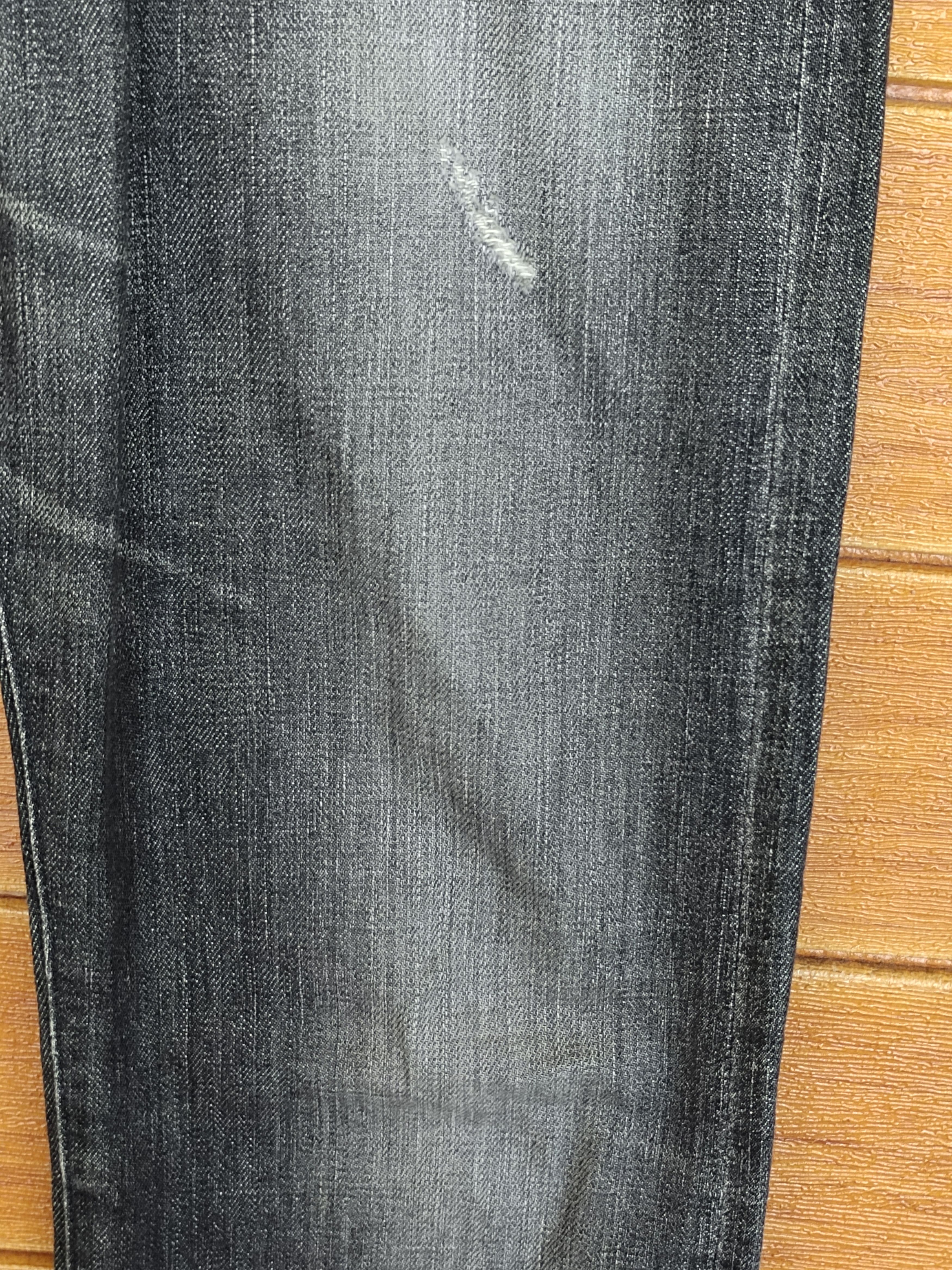 Hysteric Glamour SHIPS JET BLUE Ripped Selvedge Denim Jeans Size US 32 / EU 48 - 7 Thumbnail