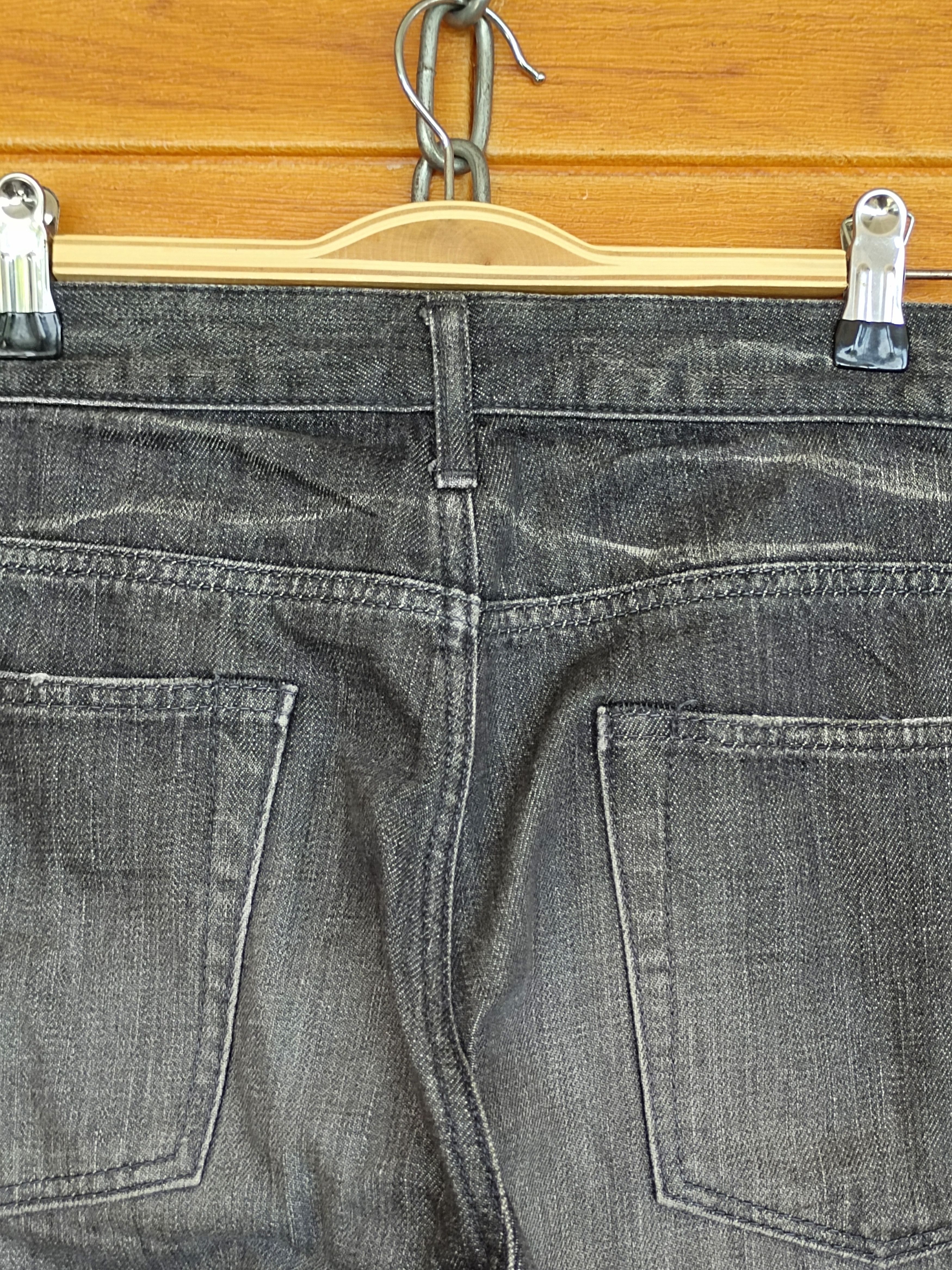 Hysteric Glamour SHIPS JET BLUE Ripped Selvedge Denim Jeans Size US 32 / EU 48 - 16 Thumbnail