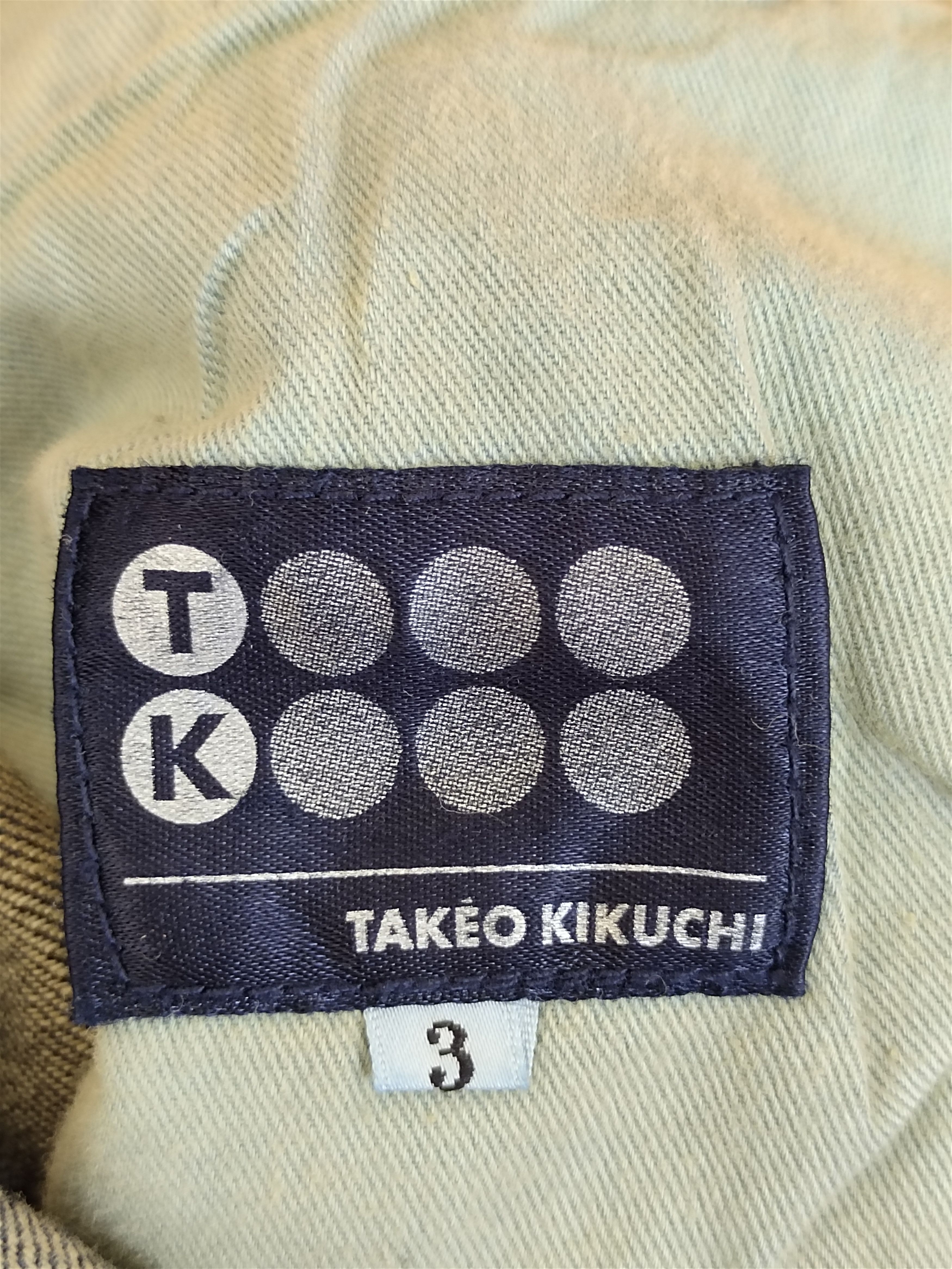 Takeo Kikuchi Vintage Takeo Kikuchi Japan Distress Faded Denim Jeans Size US 32 / EU 48 - 19 Thumbnail