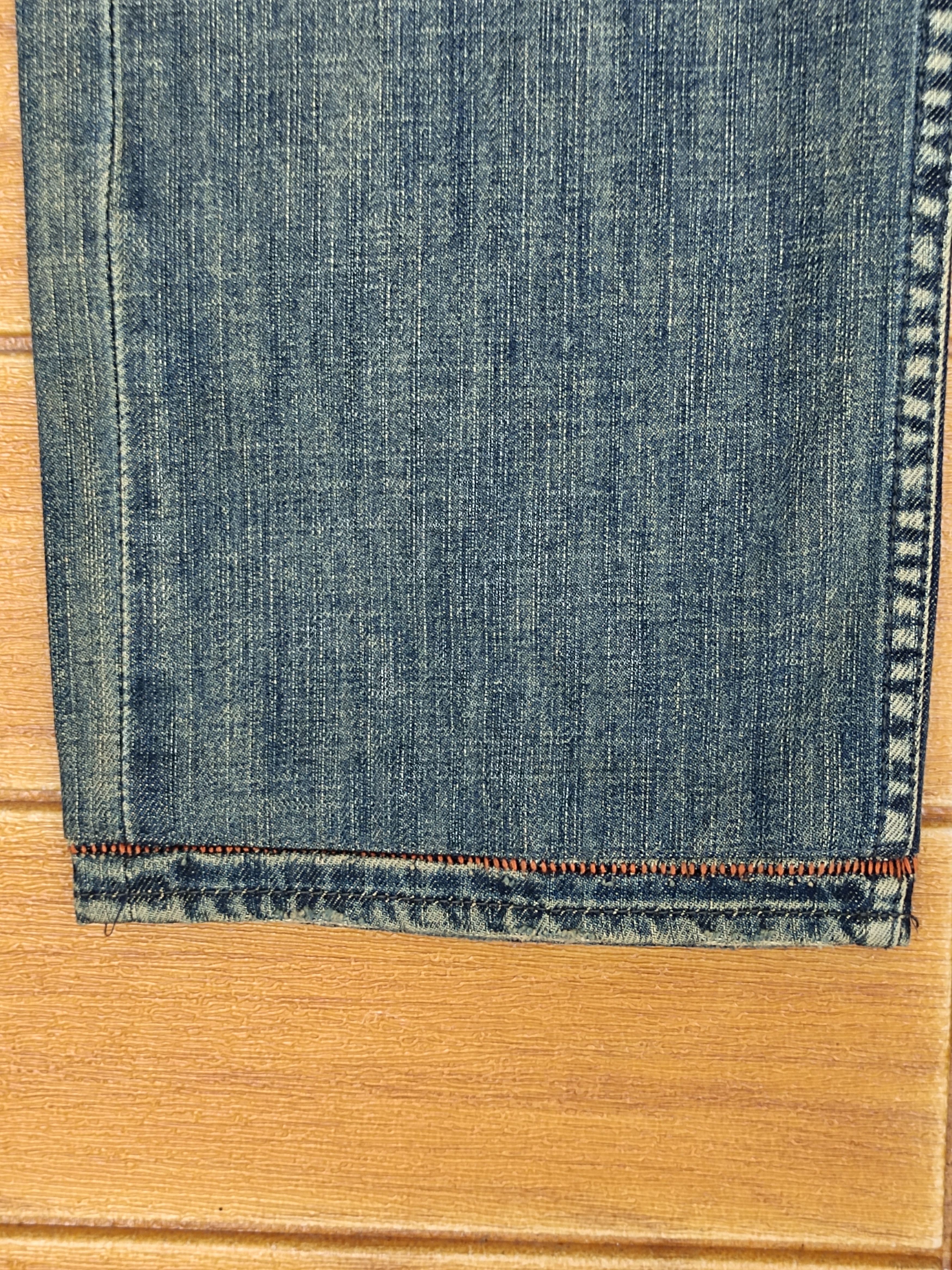 Takeo Kikuchi Vintage Takeo Kikuchi Japan Distress Faded Denim Jeans Size US 32 / EU 48 - 8 Thumbnail
