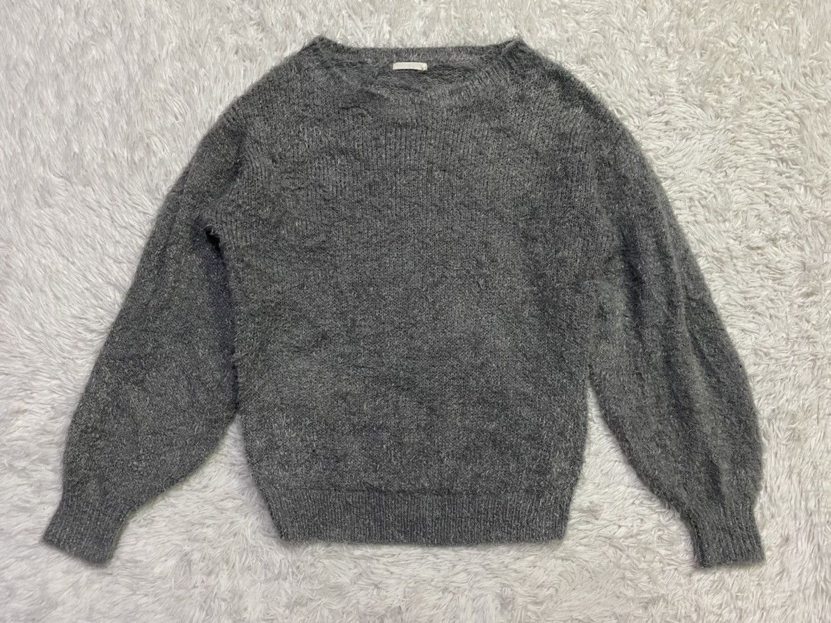 Japanese Brand GU Fuzzy Sweater Jumper Pullover Size US M / EU 48-50 / 2 - 1 Thumbnail